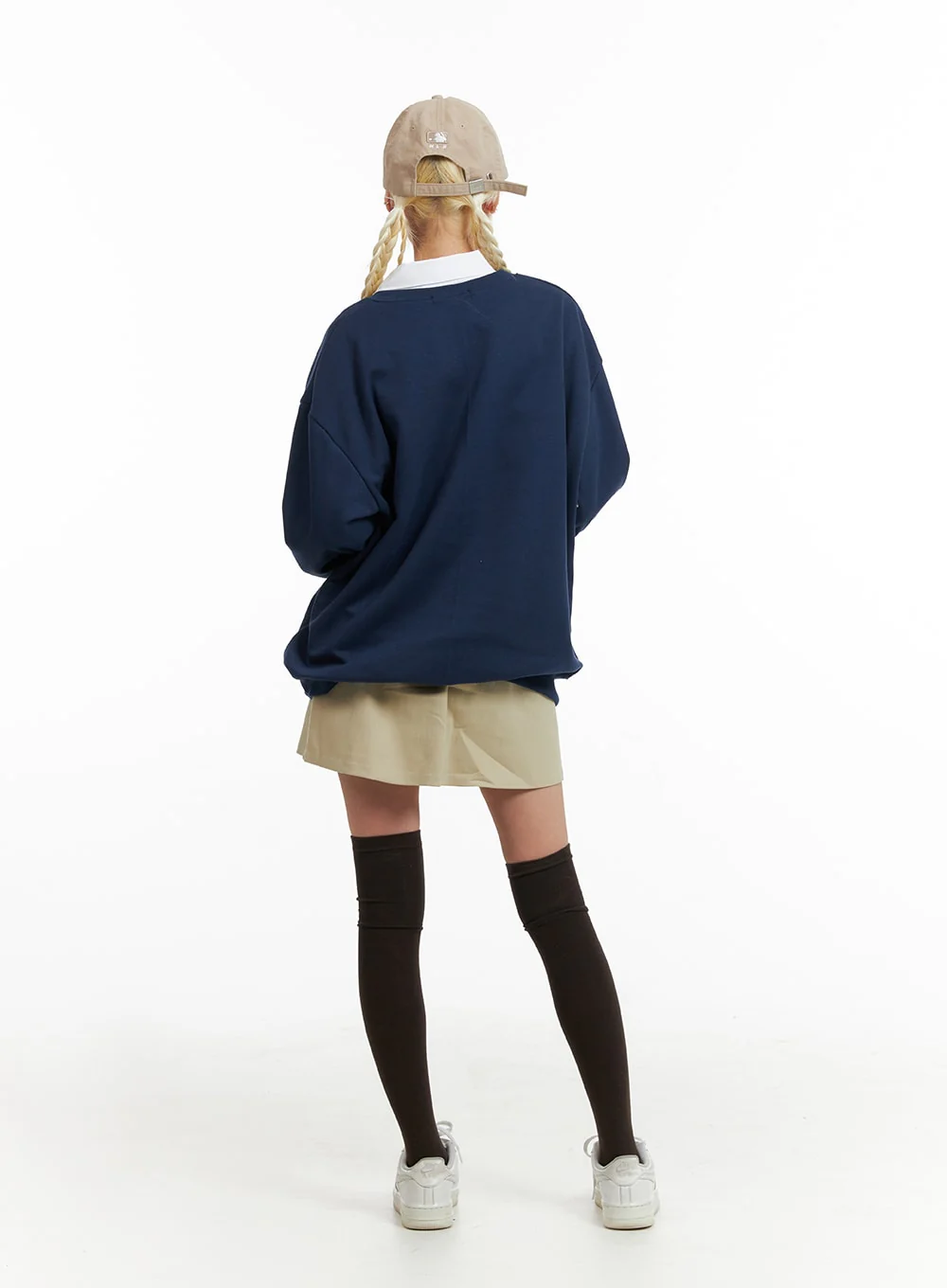 Pocket Cotton Mini Skirt IF408 - Image 8