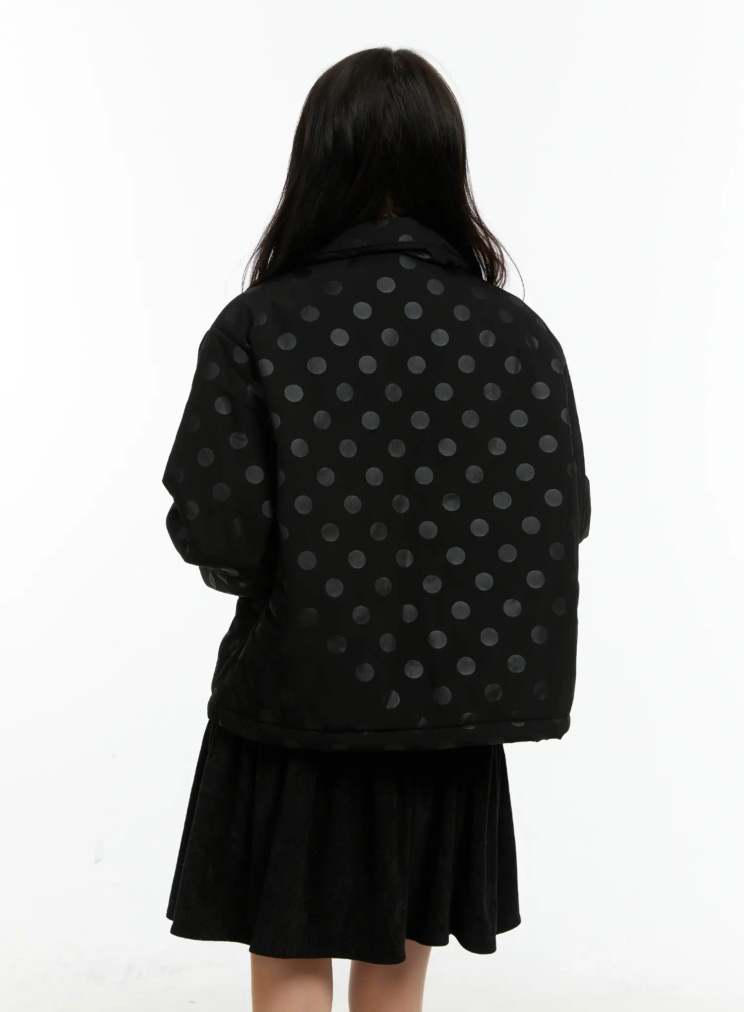 Polka Dot Bomber Jacket CD514 - Image 10