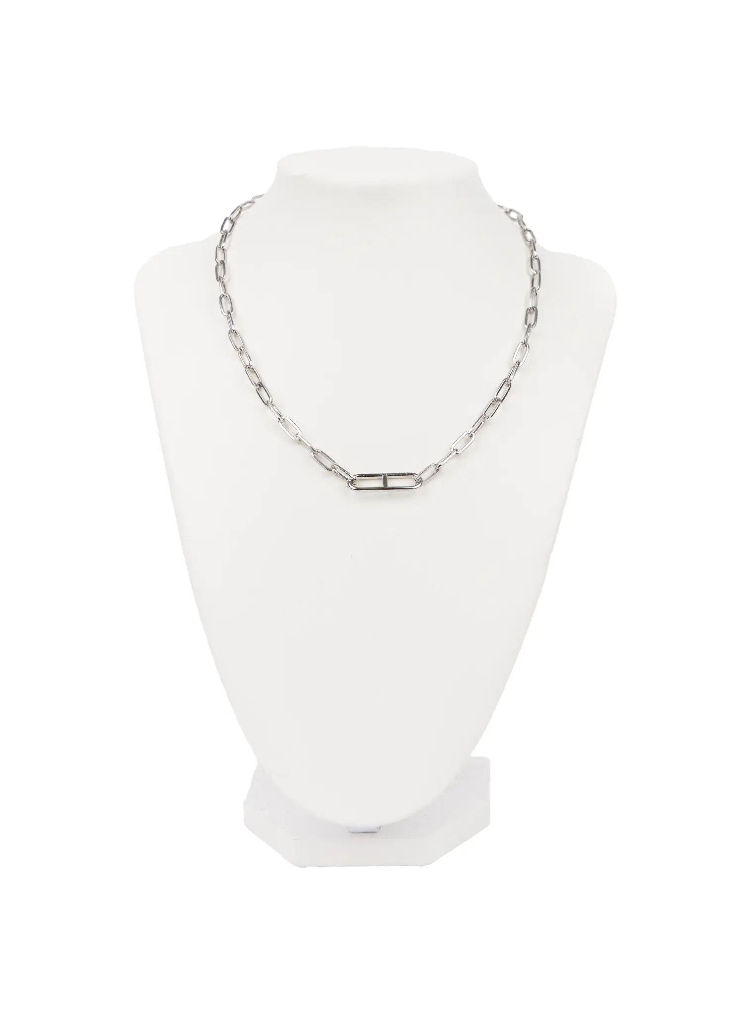 Quattro Layered Chain Necklace CA508 - Image 5