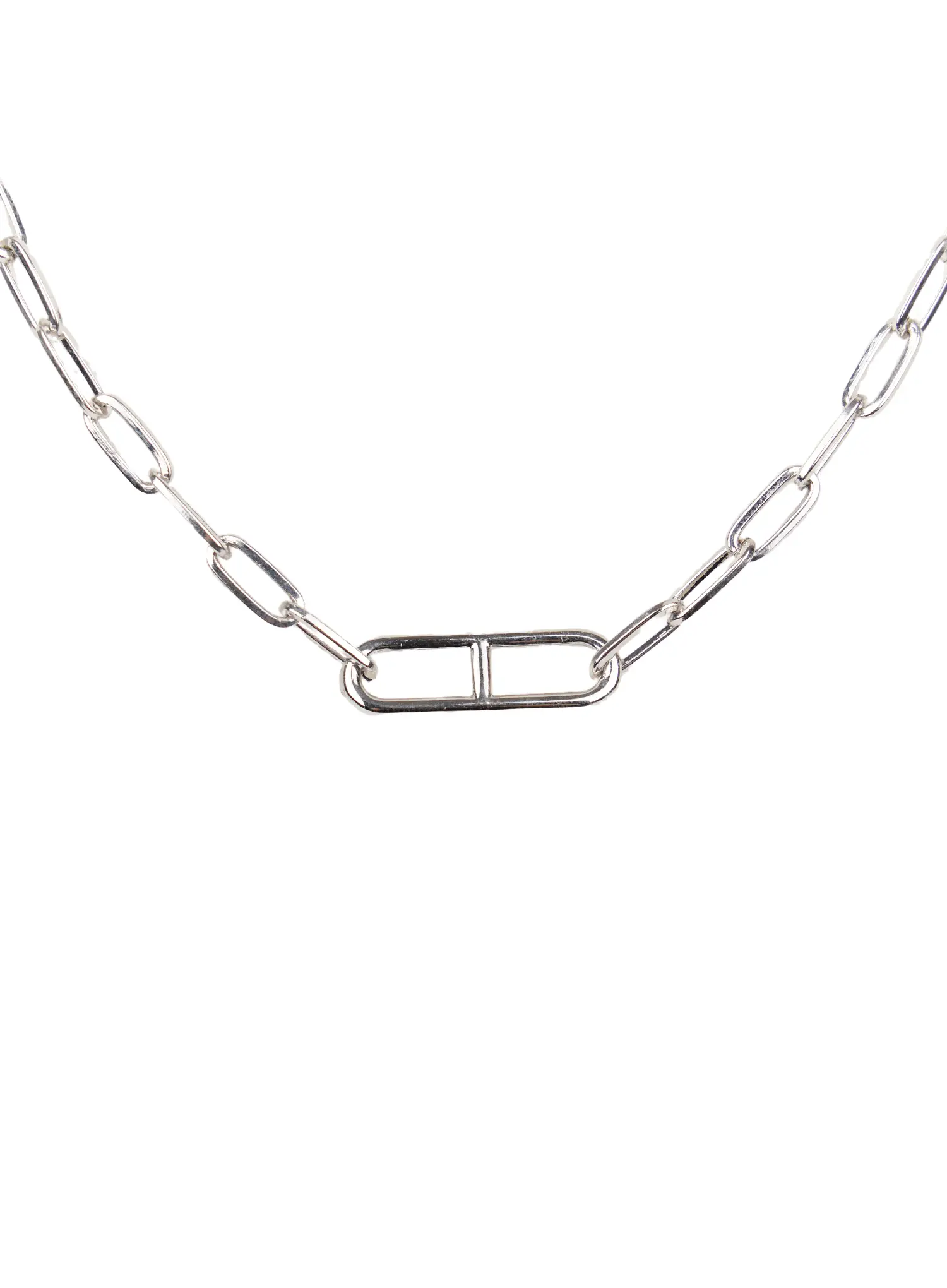 Quattro Layered Chain Necklace CA508 - Image 7
