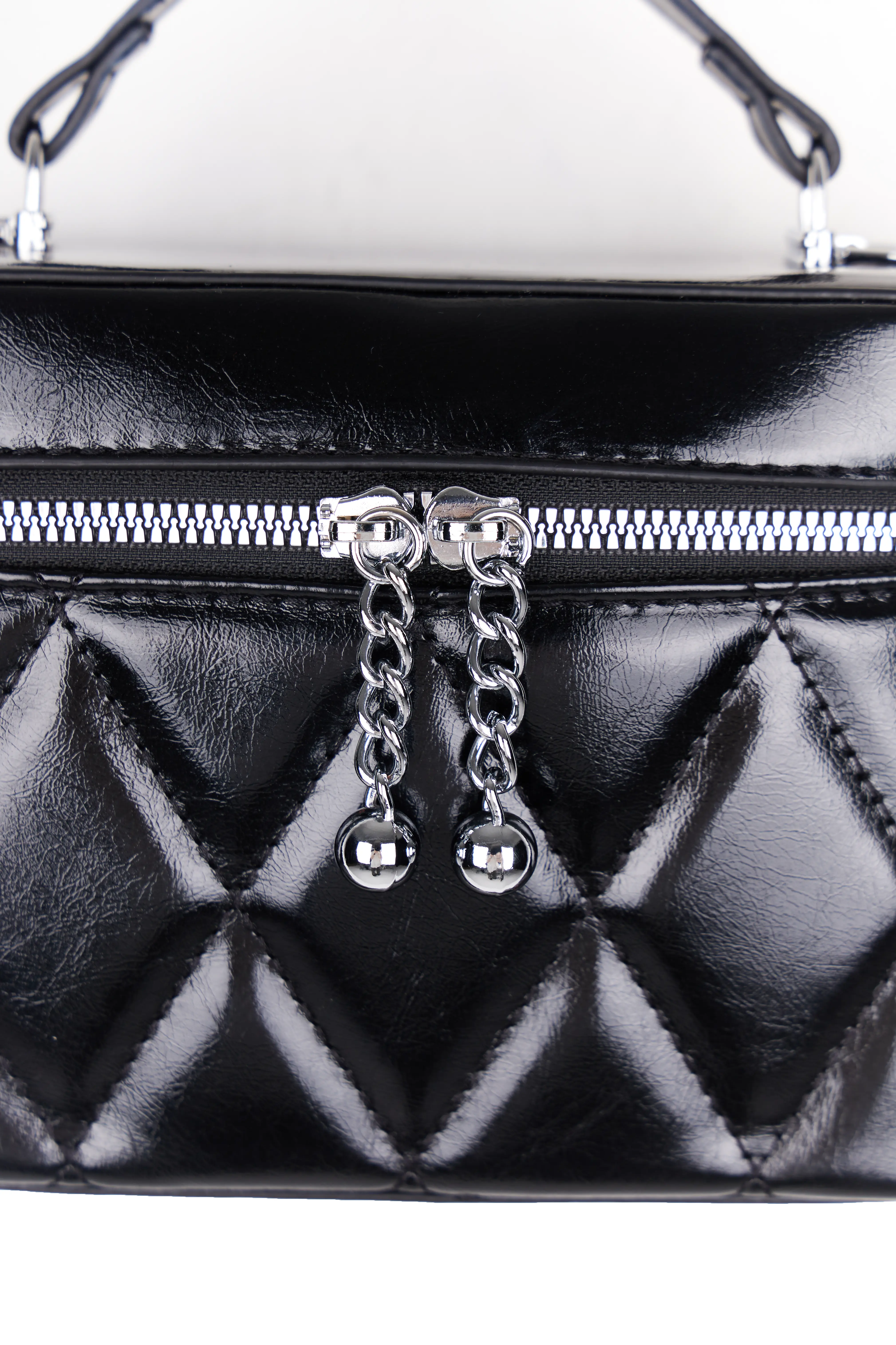 Quilted Chain Strap Crossbody Bag IY511 - Image 15