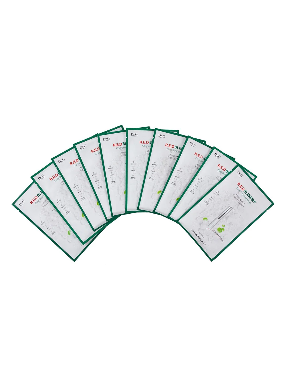 R.E.D Blemish Cool Soothing Mask (1box / 10ea) - Image 2