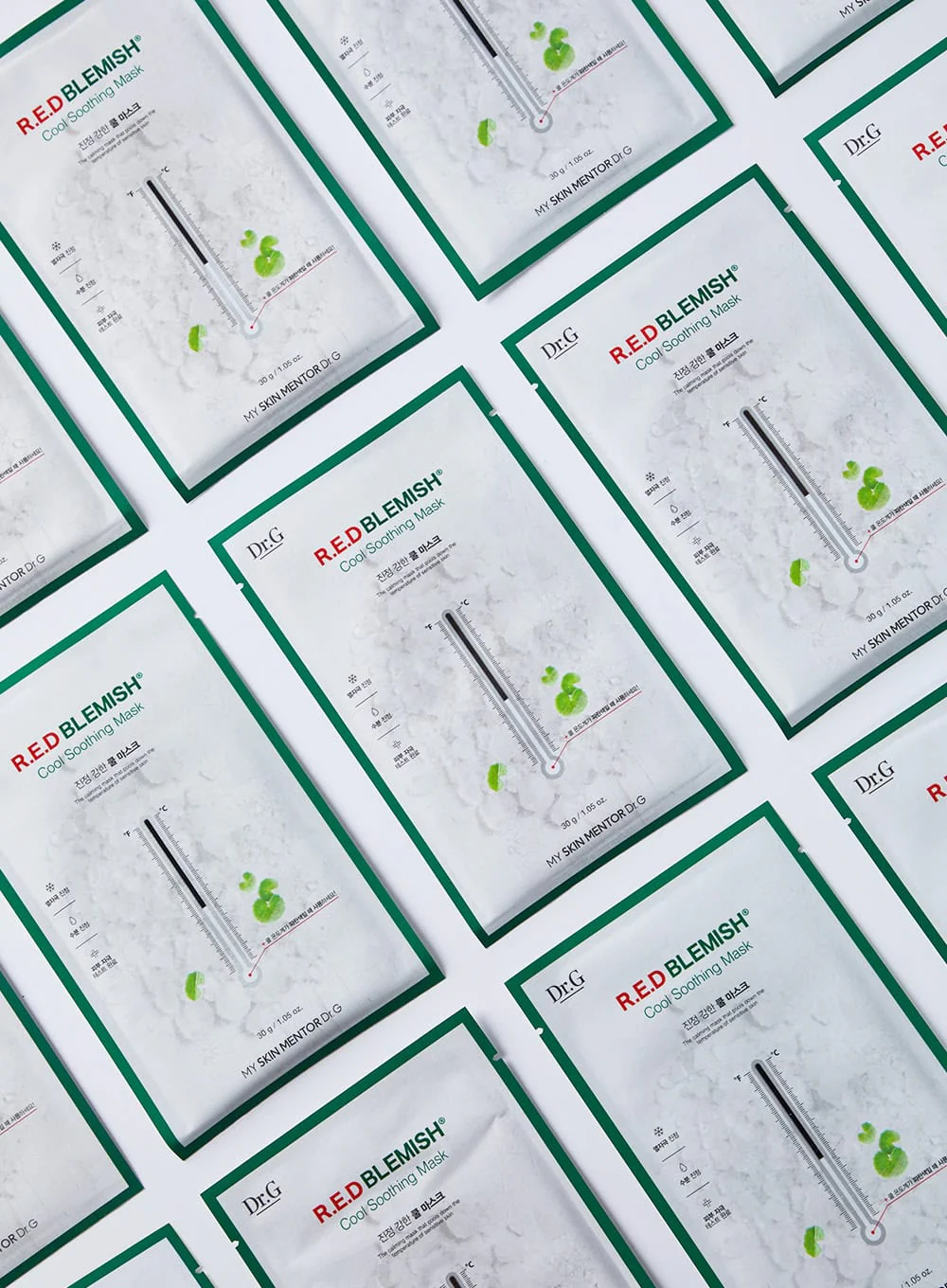 R.E.D Blemish Cool Soothing Mask (1box / 10ea) - Image 3