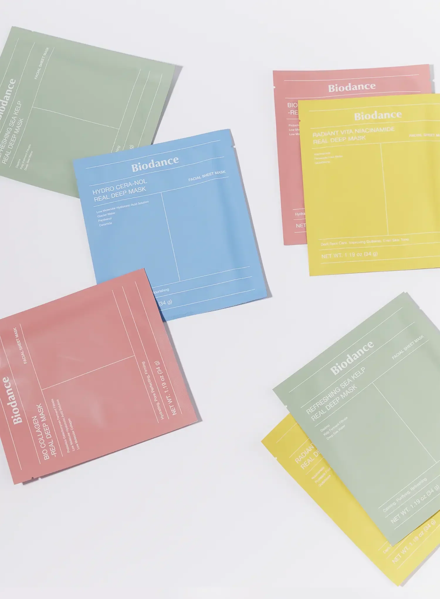 Radiant Vita Niacinamide Real Deep Mask Set (34g*4ea) - Image 2