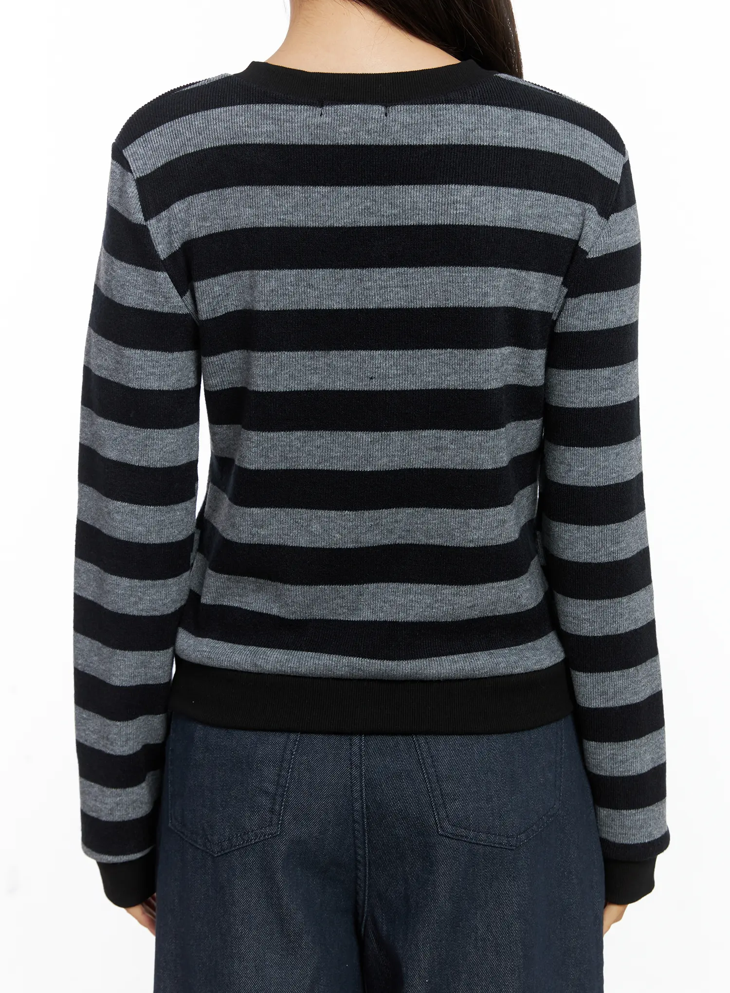 Ralph Striped Two-Way Zip-Up CS524 - Image 7