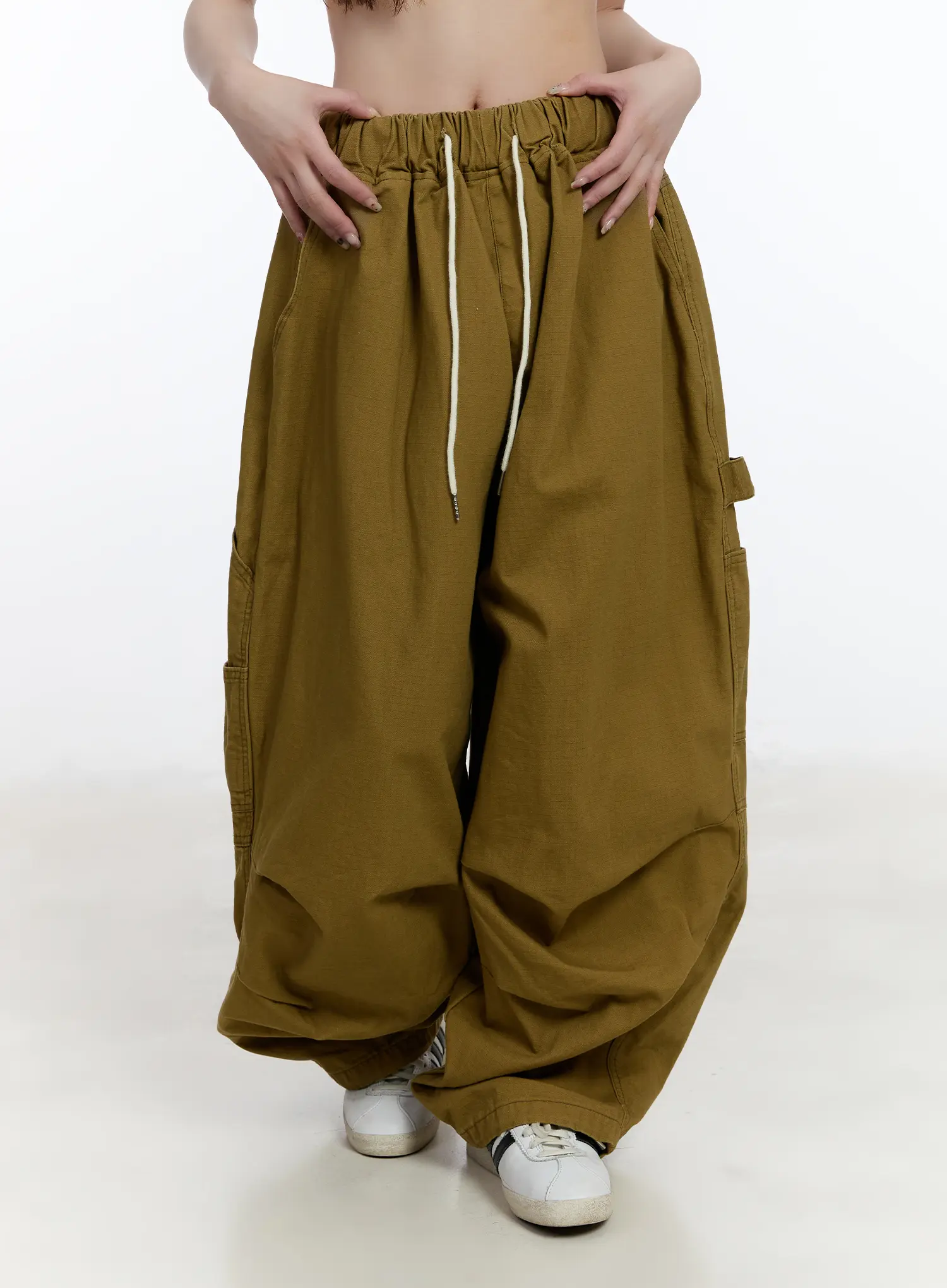 Relaxed-Fit Baggy Carpenter Pants CA501 - Image 11