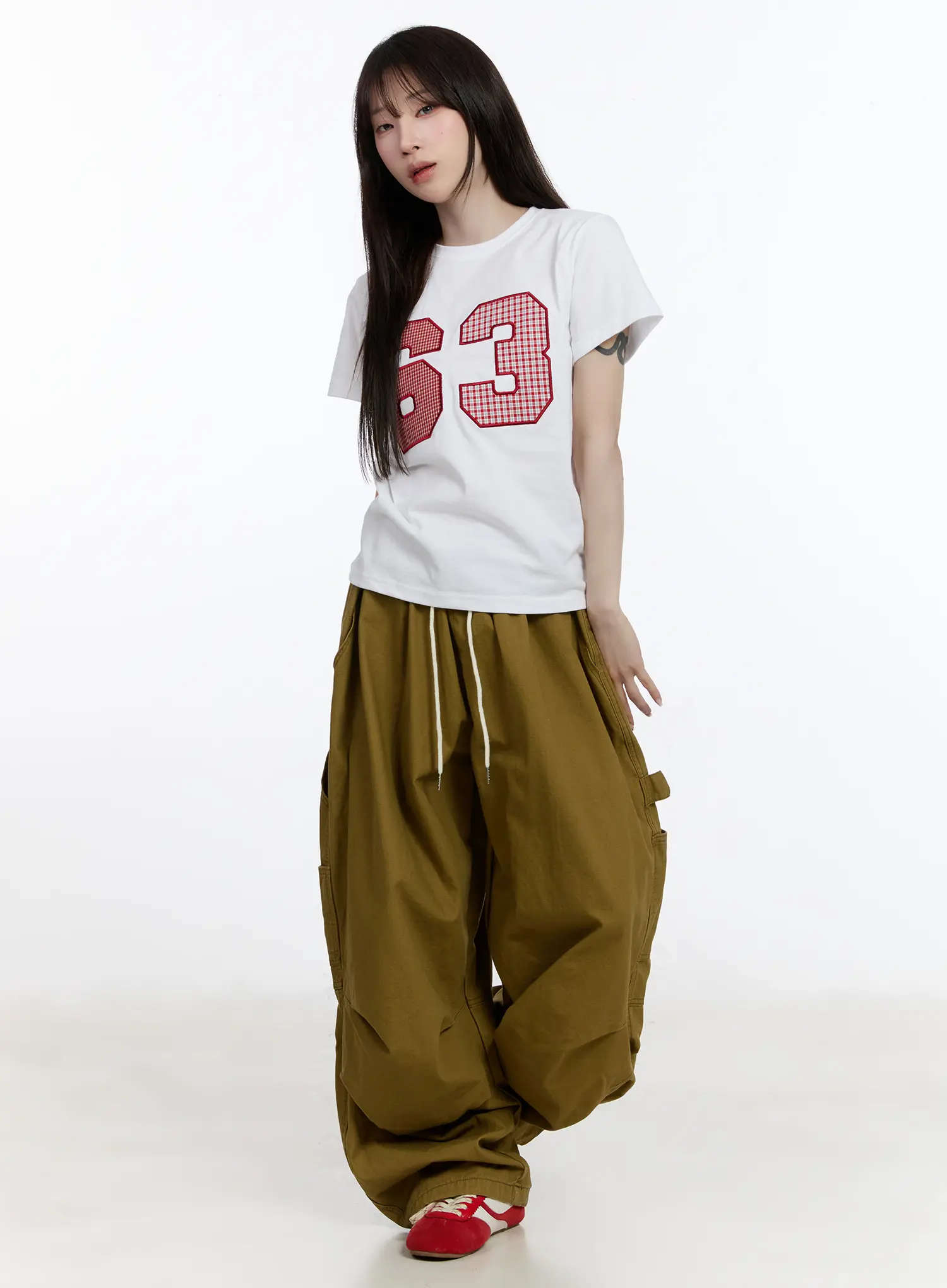 Relaxed-Fit Baggy Carpenter Pants CA501 - Image 5