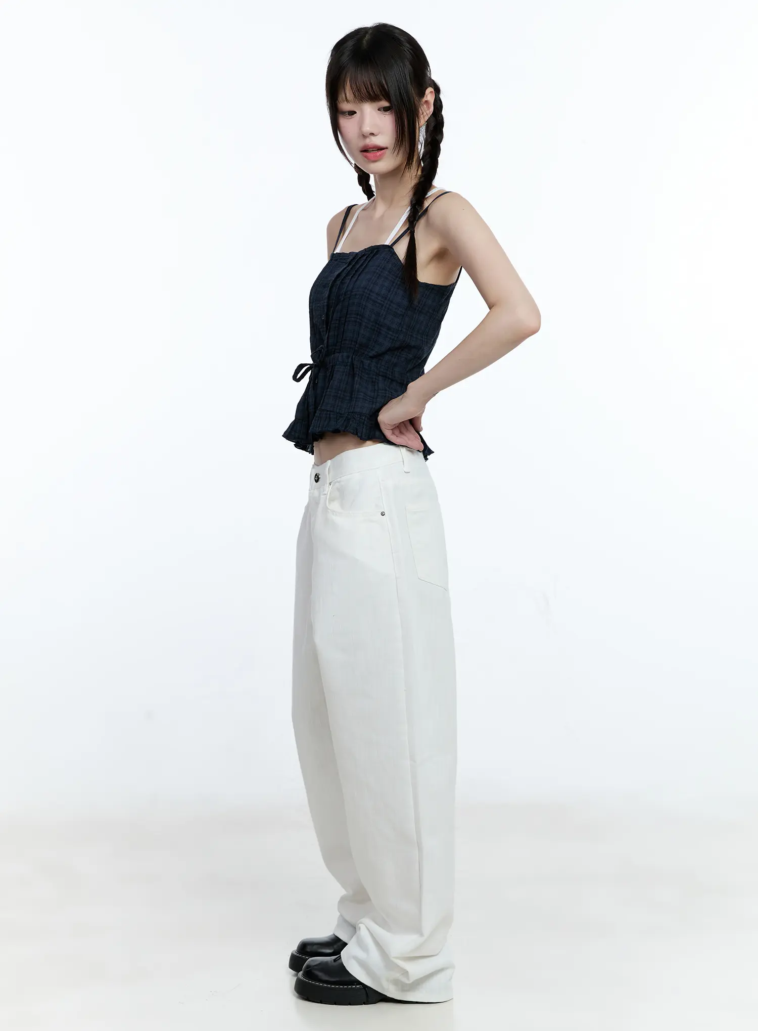 Relaxed-Fit Cotton Pants CG507 - Image 4