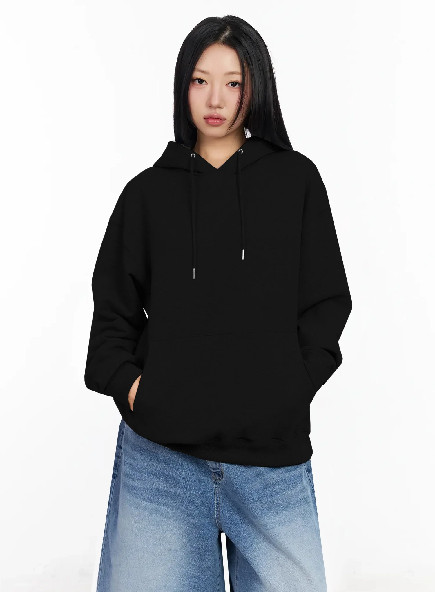 Relaxed-Fit Hoodie IA507 - Image 16