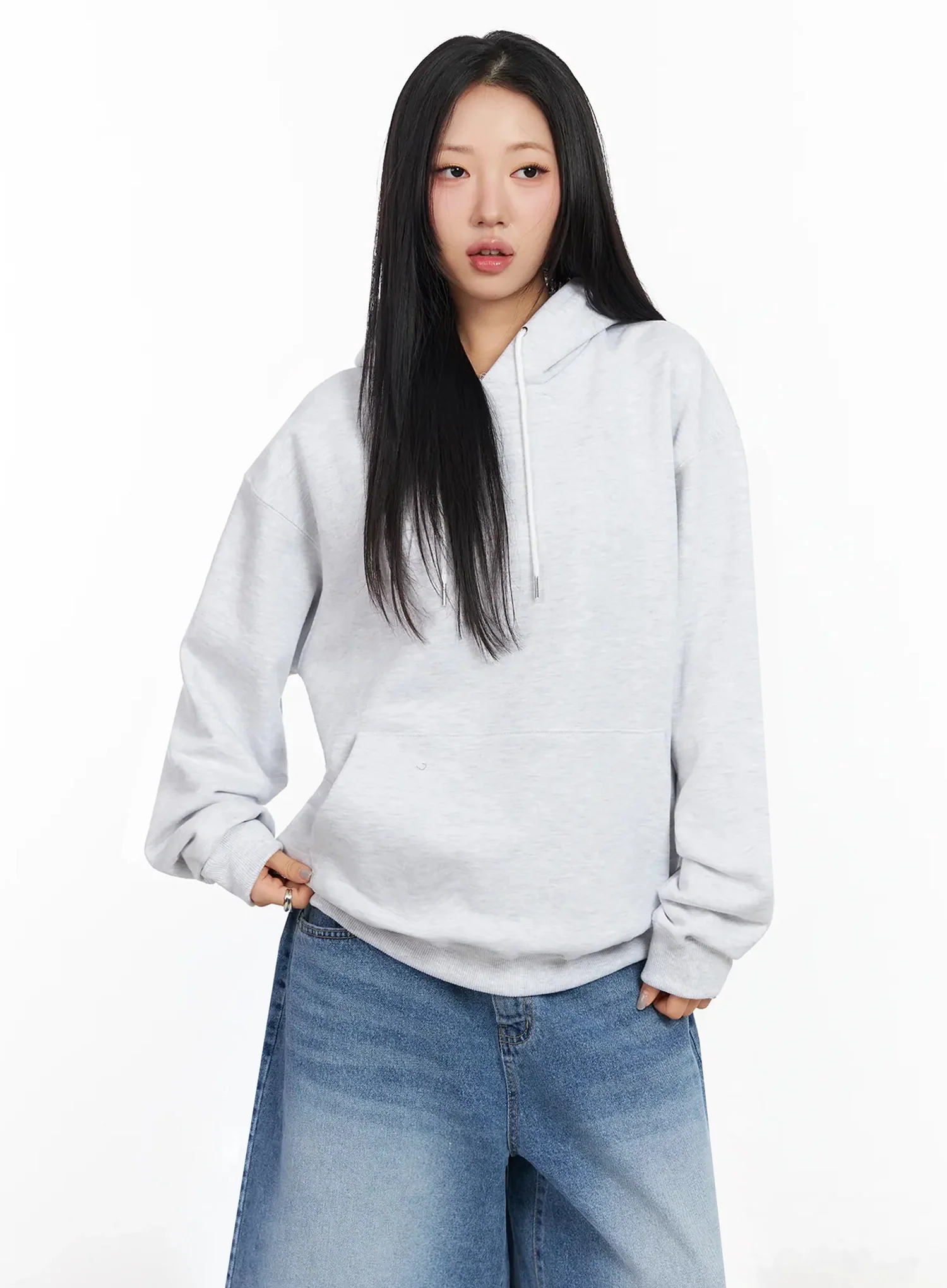 Relaxed-Fit Hoodie IA507 - Image 2