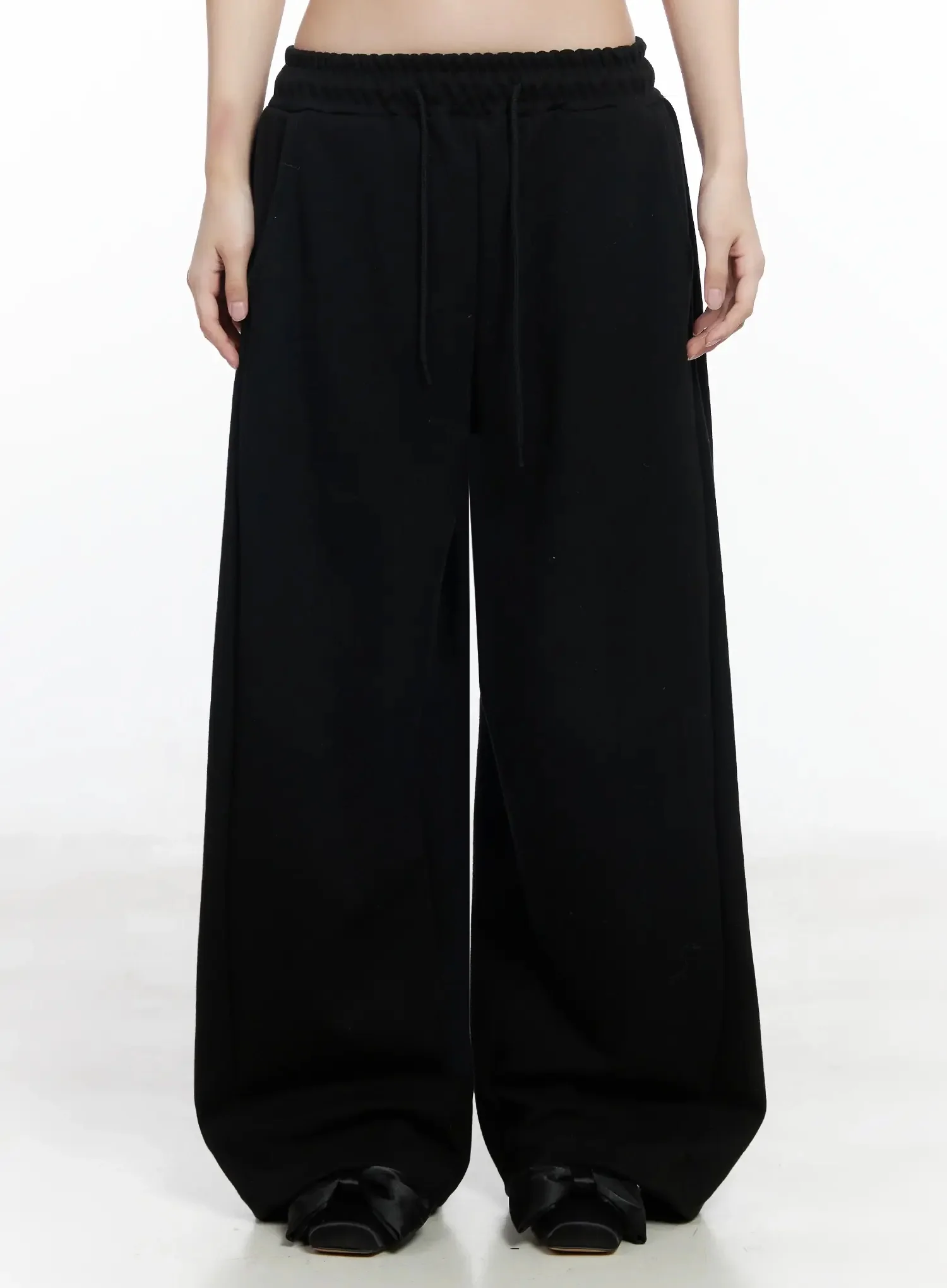 Relaxed Wide Leg Sweatpants IM504