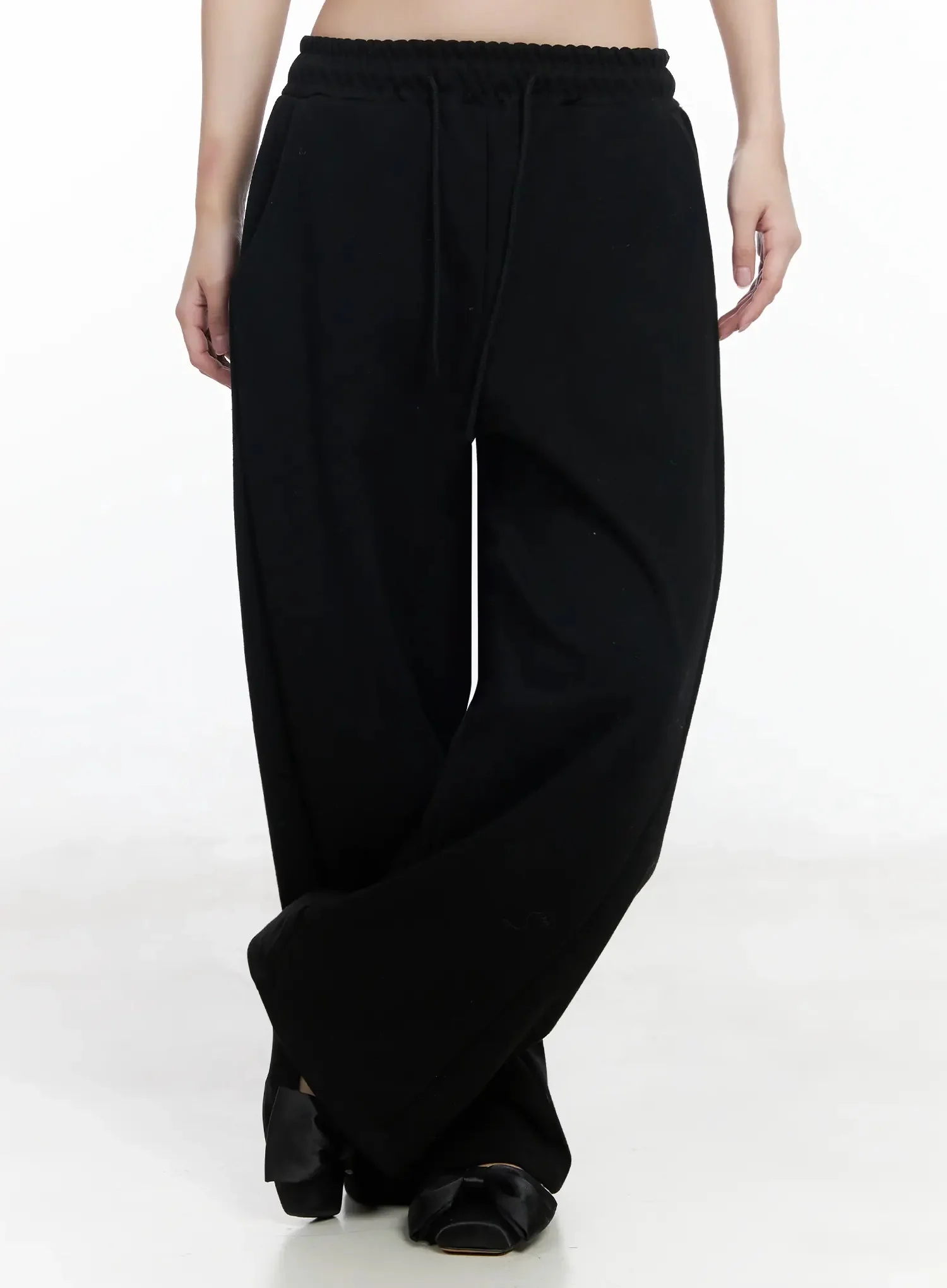 Relaxed Wide Leg Sweatpants IM504 - Image 10