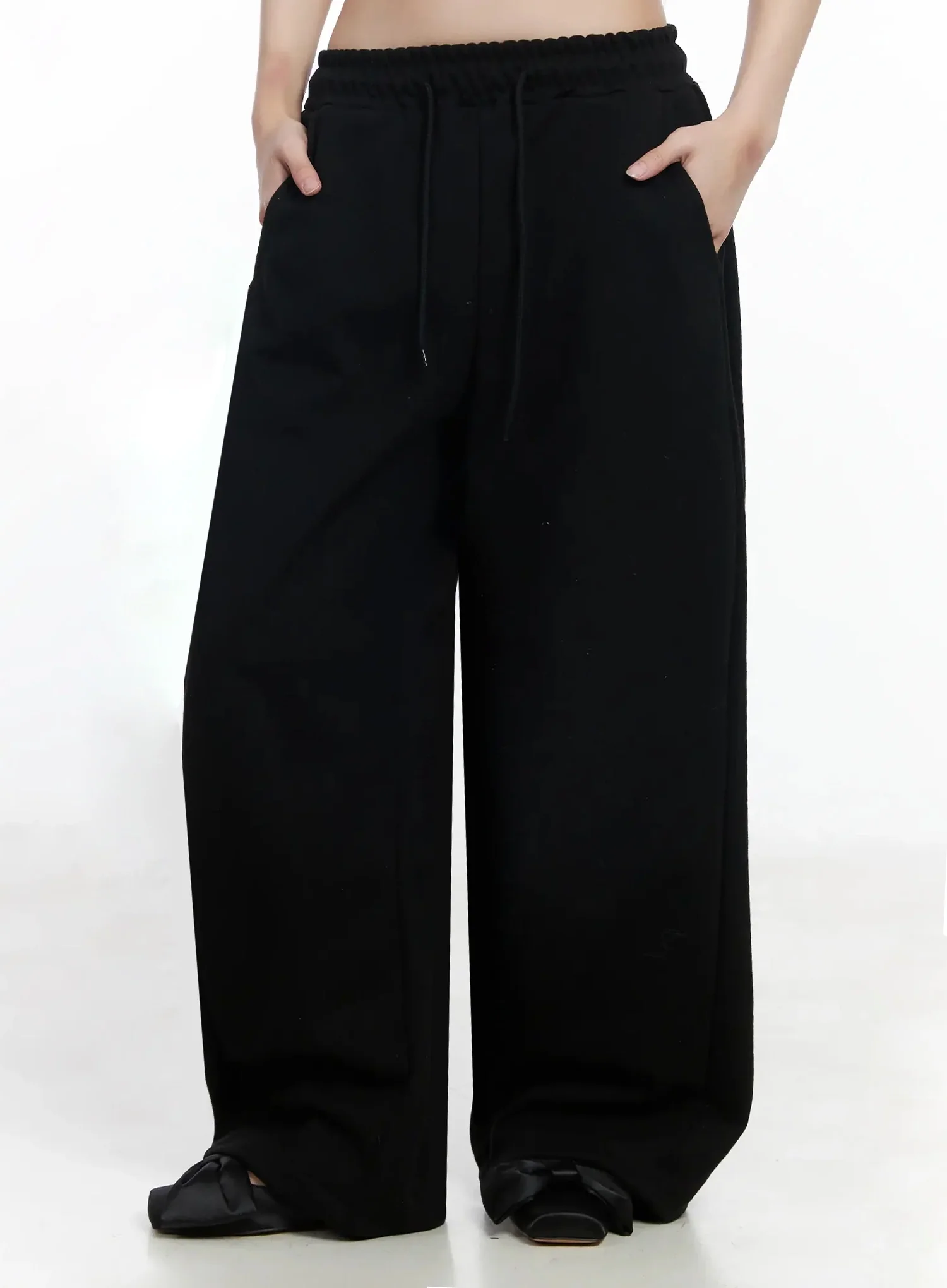 Relaxed Wide Leg Sweatpants IM504 - Image 5