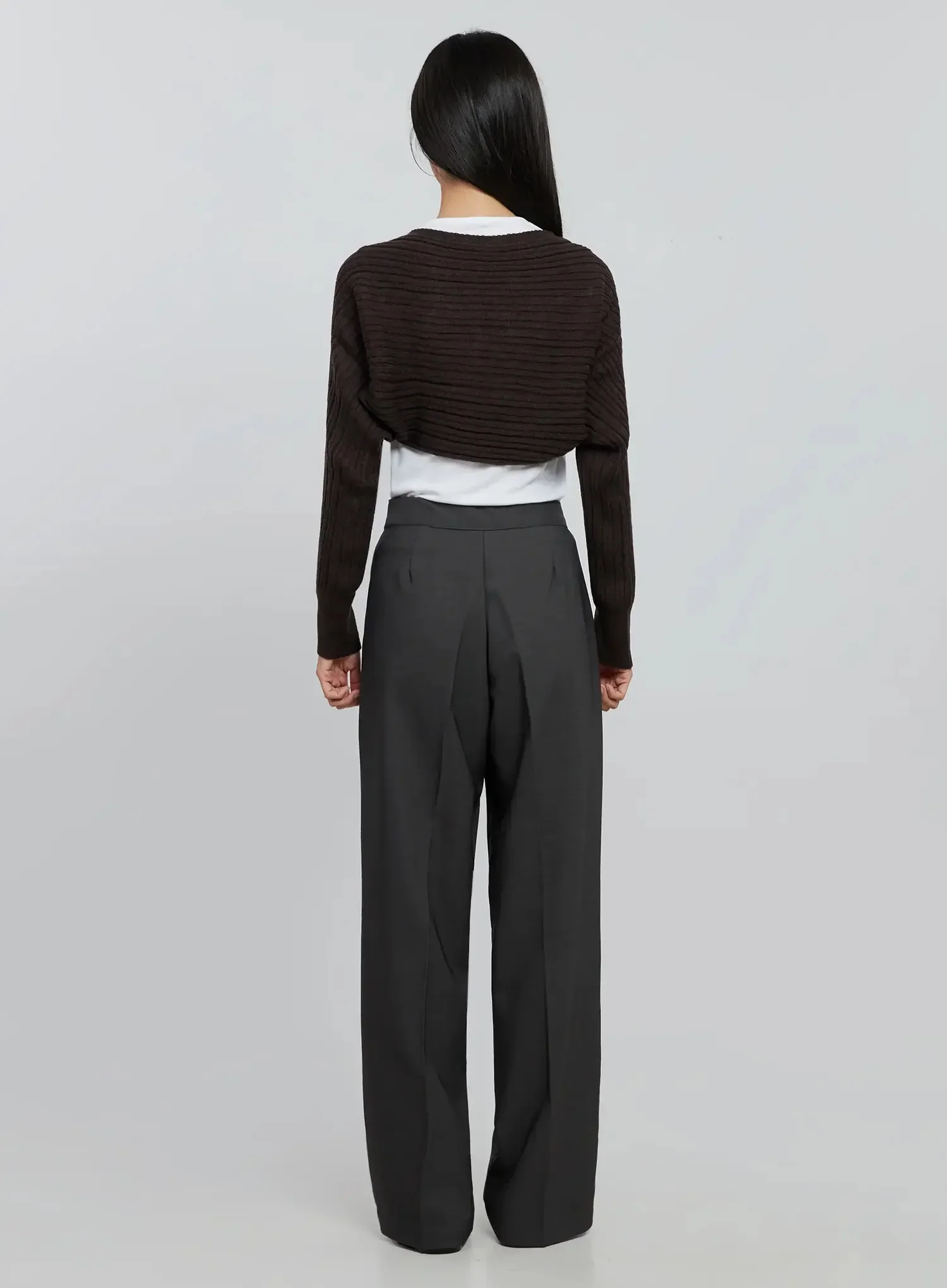 Ribbed Knit Bolero IN507 - Image 13
