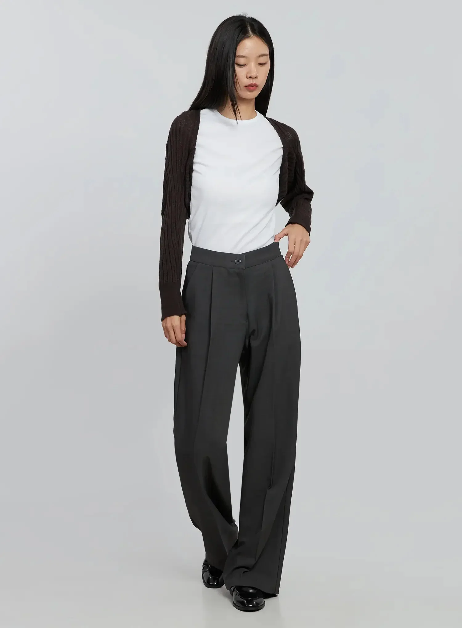 Ribbed Knit Bolero IN507 - Image 14
