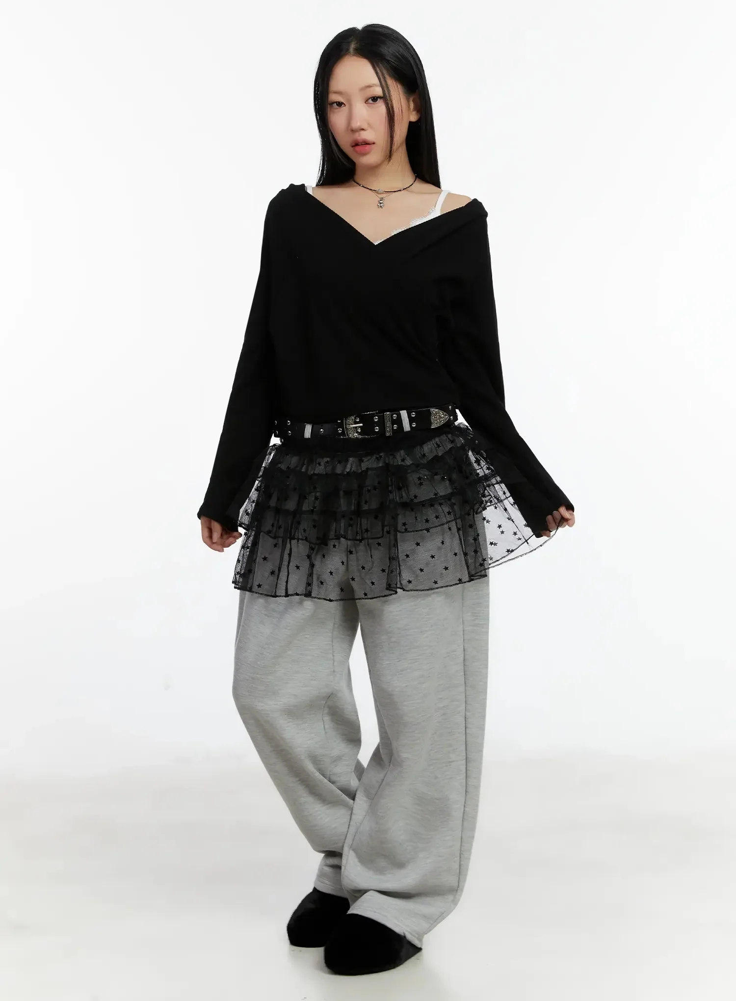 Ribbed Wrap Hoodie Top ID525 - Image 8