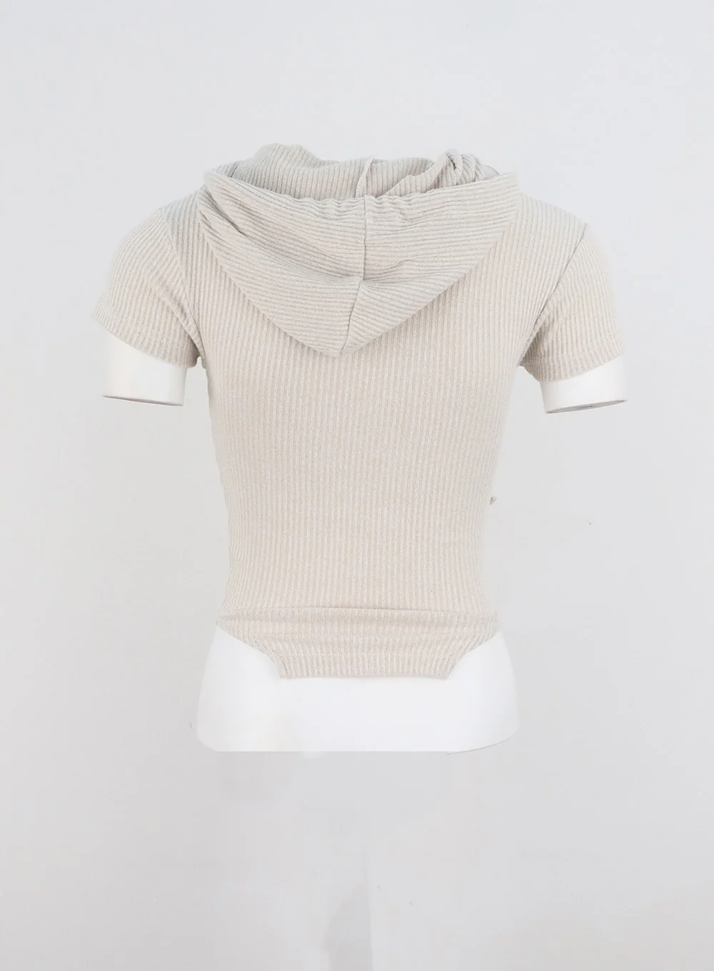 Ribbed Zip-Up Hoodie CL318 - Image 16