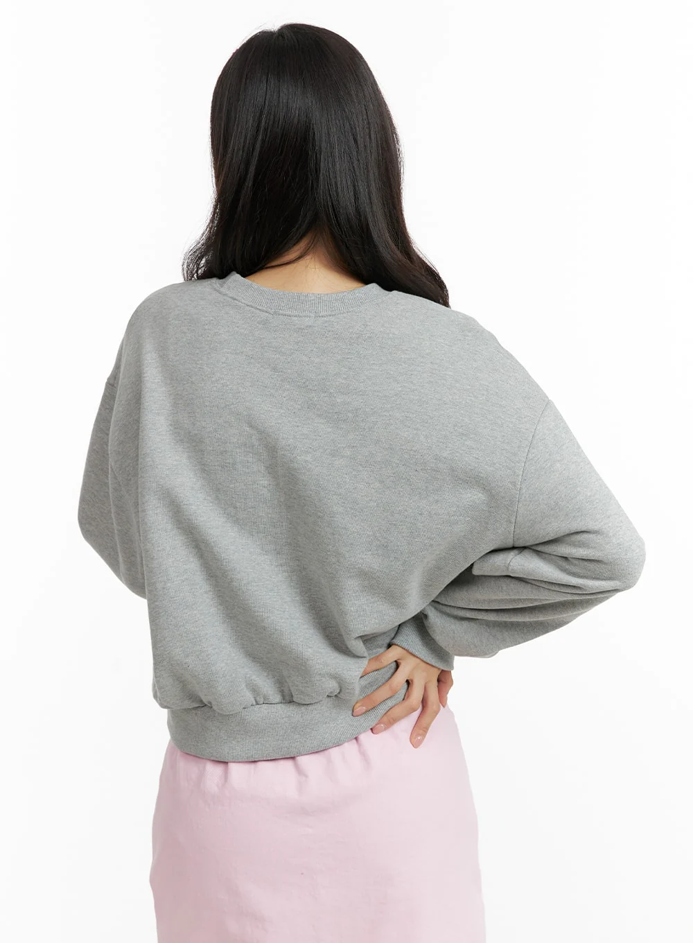 Ribbon Graphic Sweatshirt OF414 - Image 6
