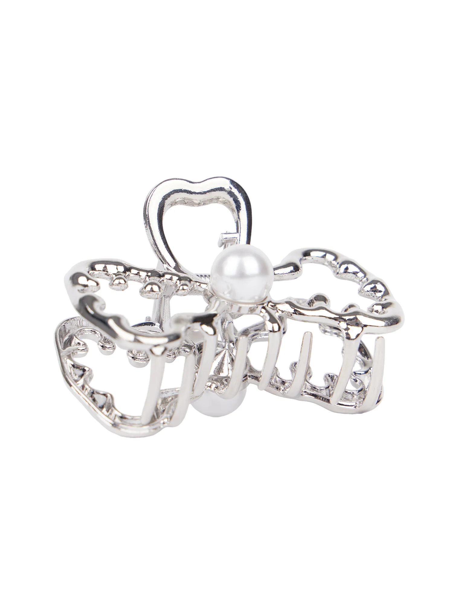 Ribbon Pearl Accent Hair Clip CM519 - Image 7
