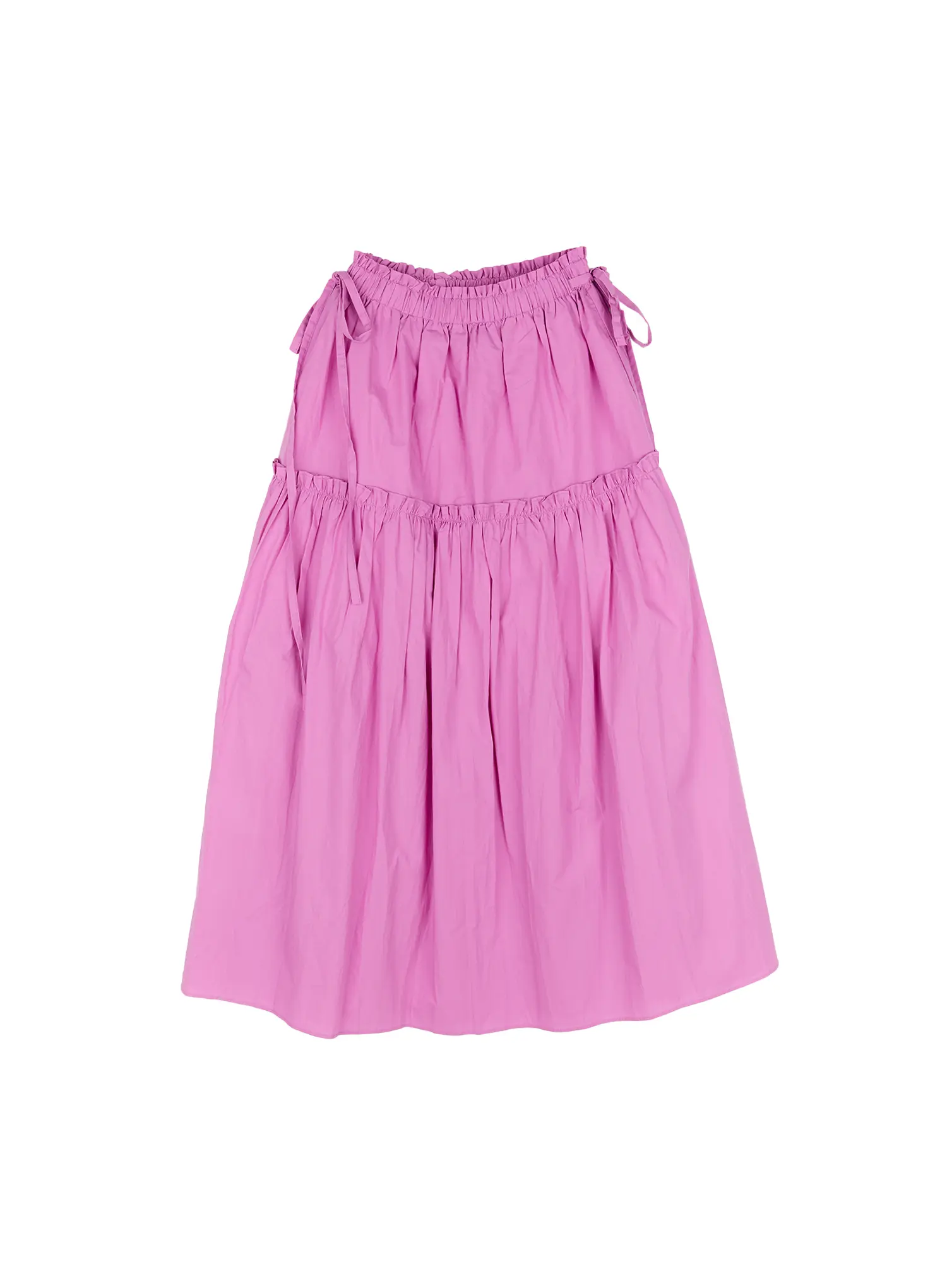 Ribbon Tie Waist Maxi Skirt CG512 - Image 11
