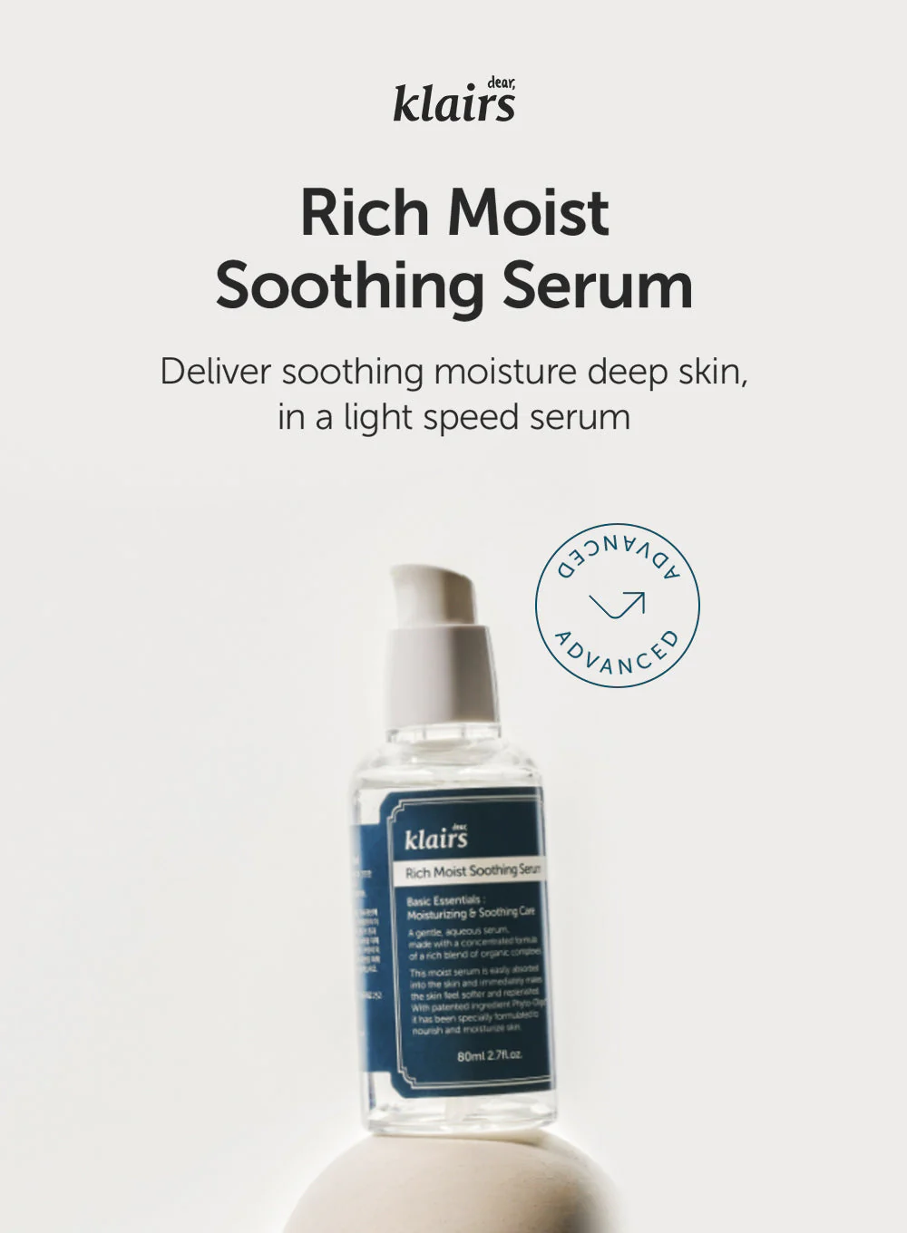 Rich Moist Soothing Serum (80ml) - Image 2