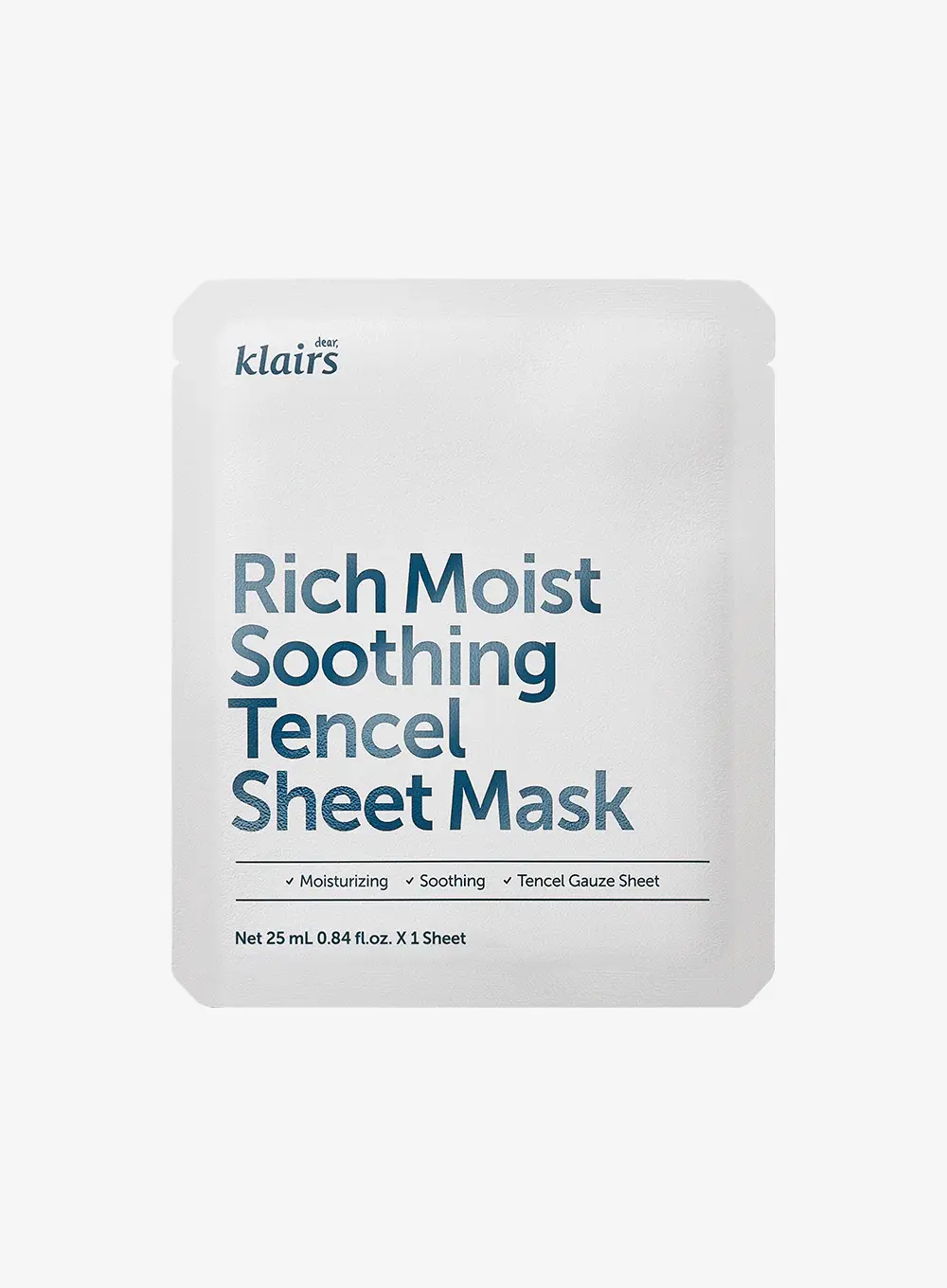 Rich Moist Soothing Tencel Sheet Mask (25ml)