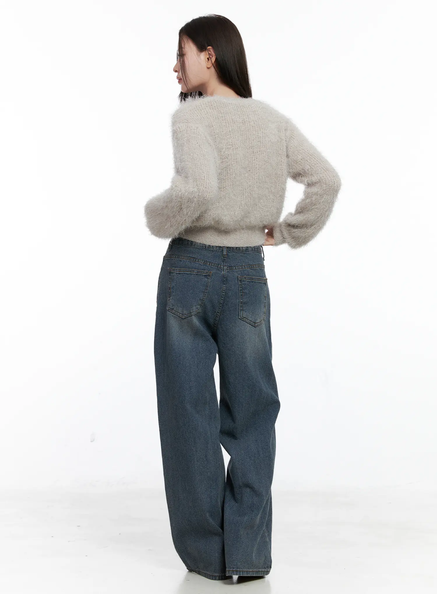 Riley Washed Baggy Jeans CO503 - Image 6