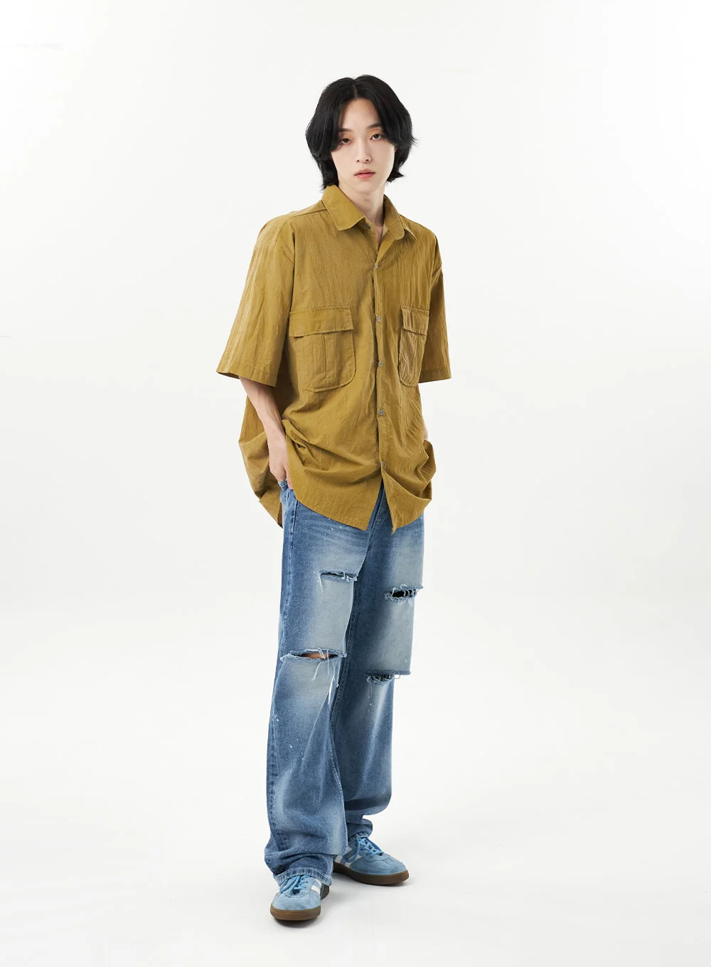 Ripped Jeans Unisex CU315 - Image 10