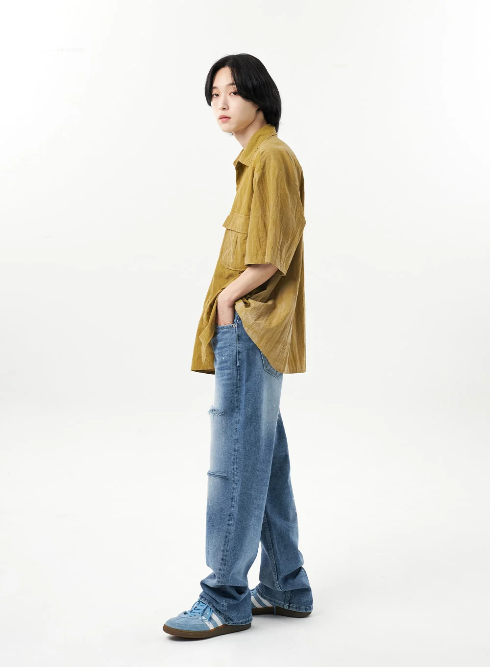 Ripped Jeans Unisex CU315 - Image 8