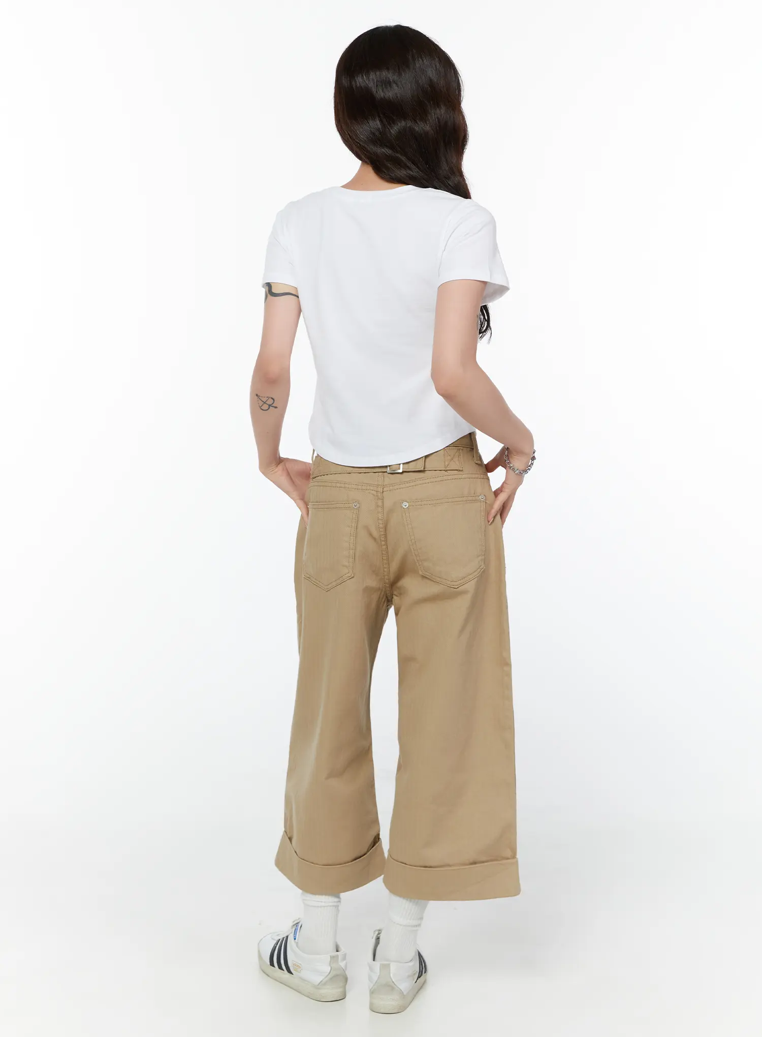 Roll-Up Bermuda Pants CY515 - Image 10