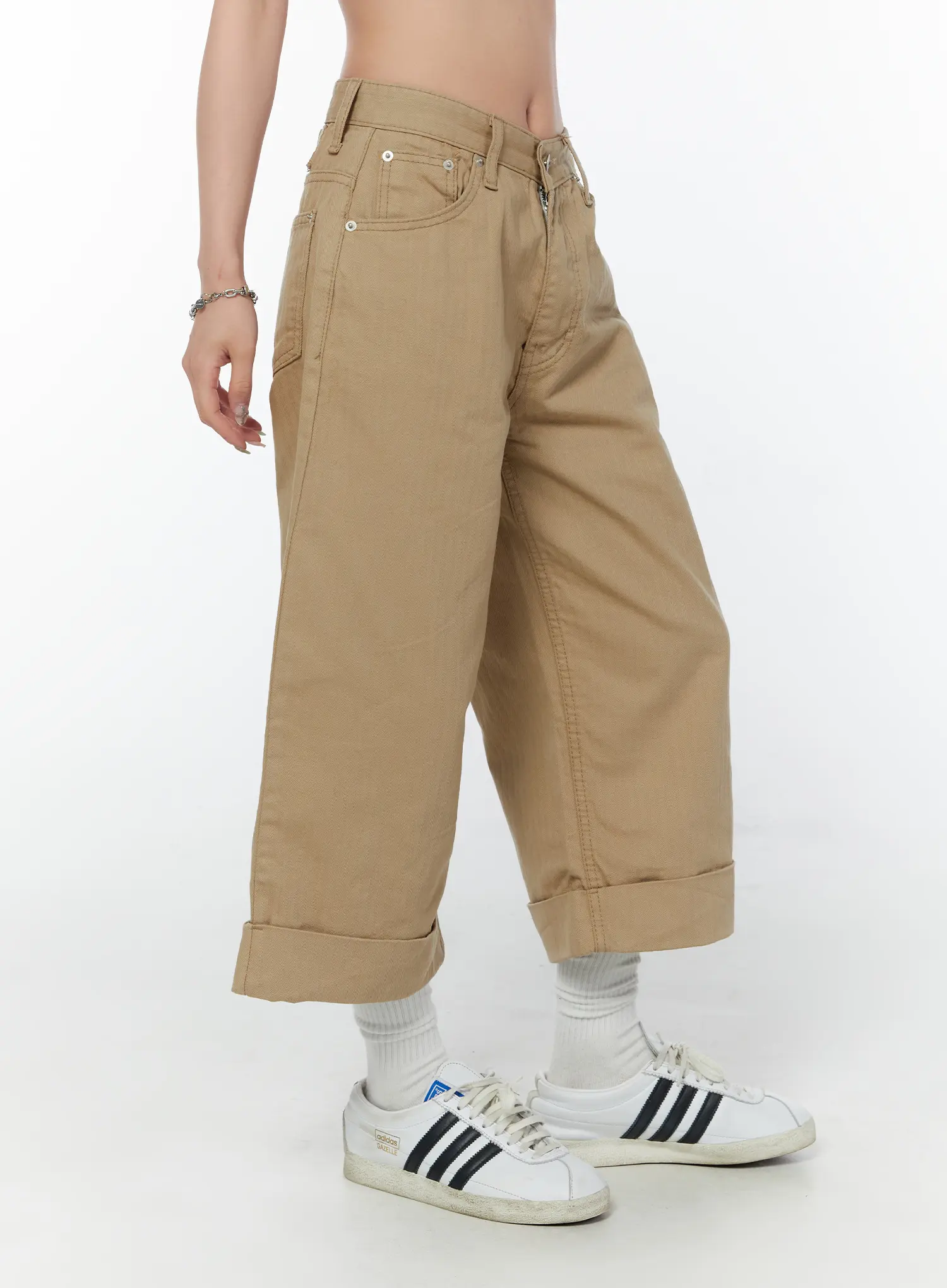 Roll-Up Bermuda Pants CY515 - Image 5