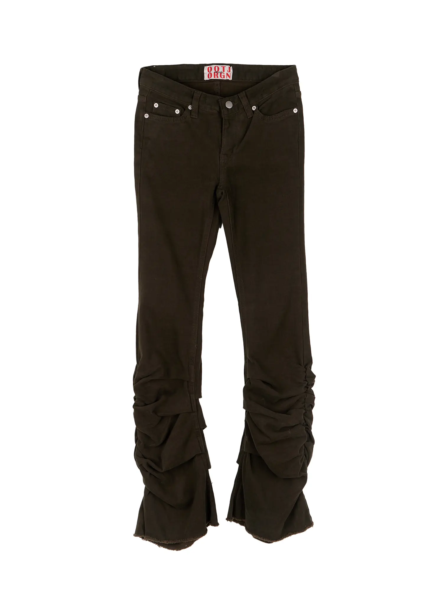 Romina Shirring Fleece Bootcut Pants CN505 - Image 10
