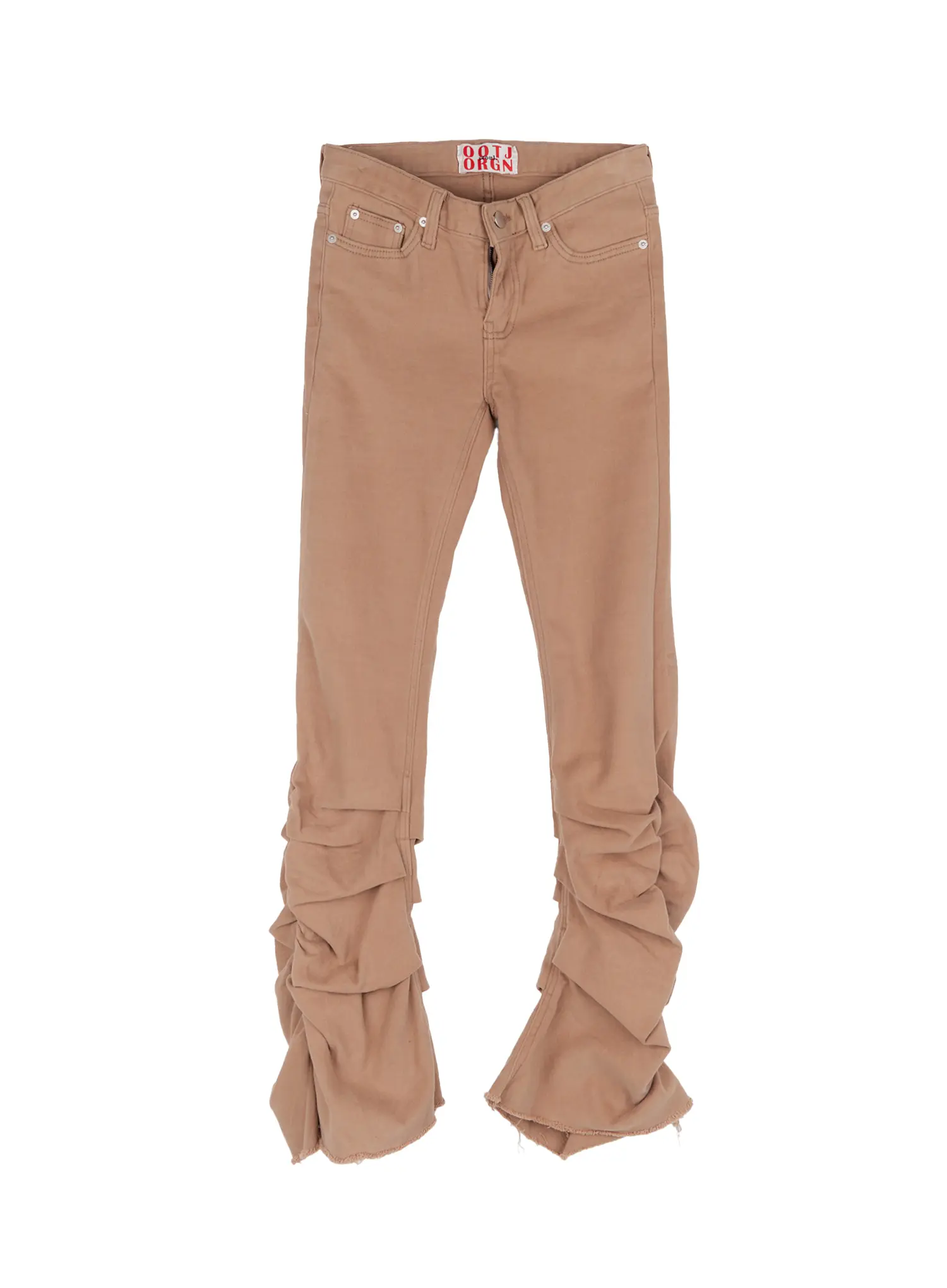 Romina Shirring Fleece Bootcut Pants CN505 - Image 11