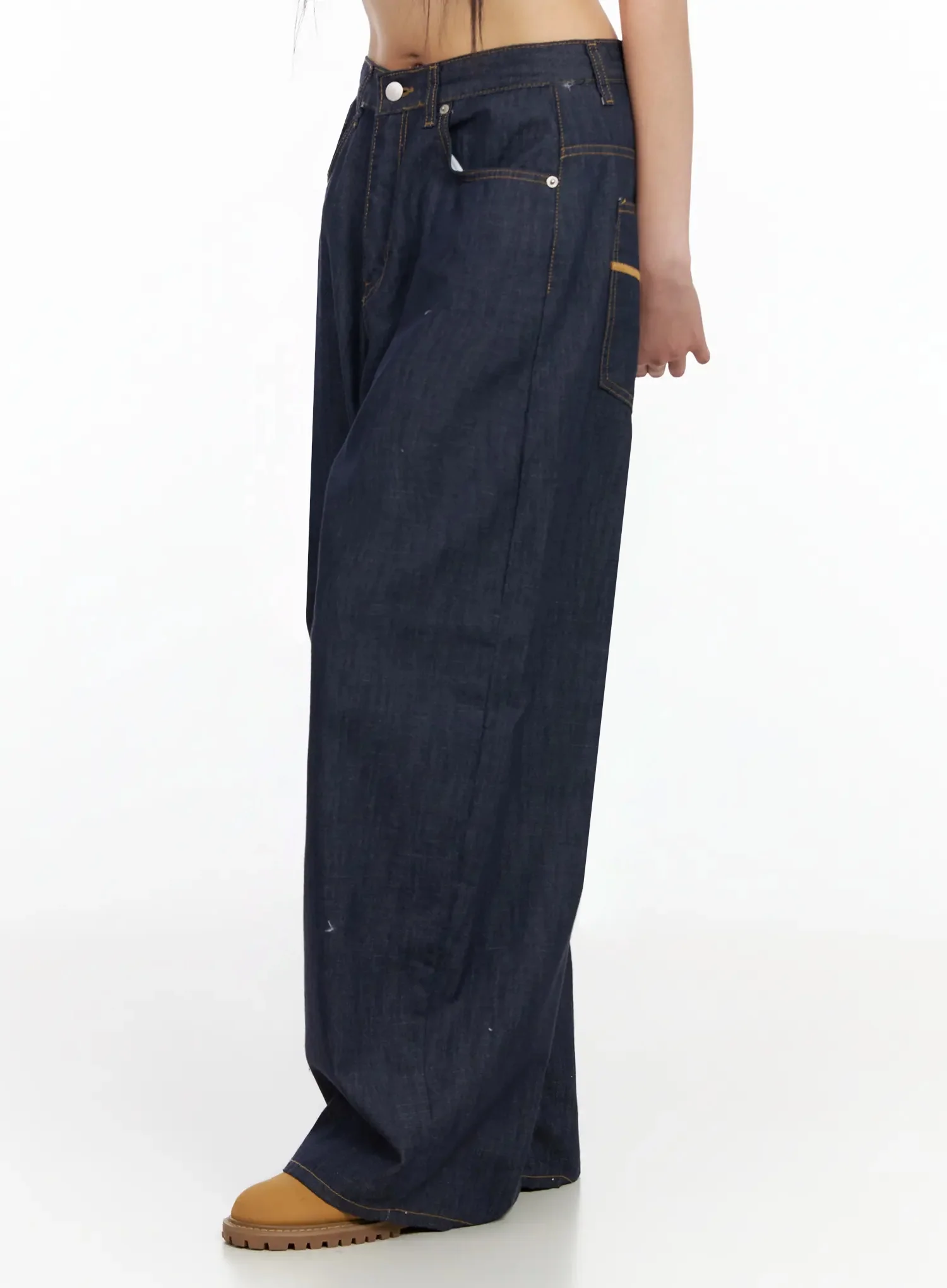 Rory Wide Leg Jeans IA523 - Image 10