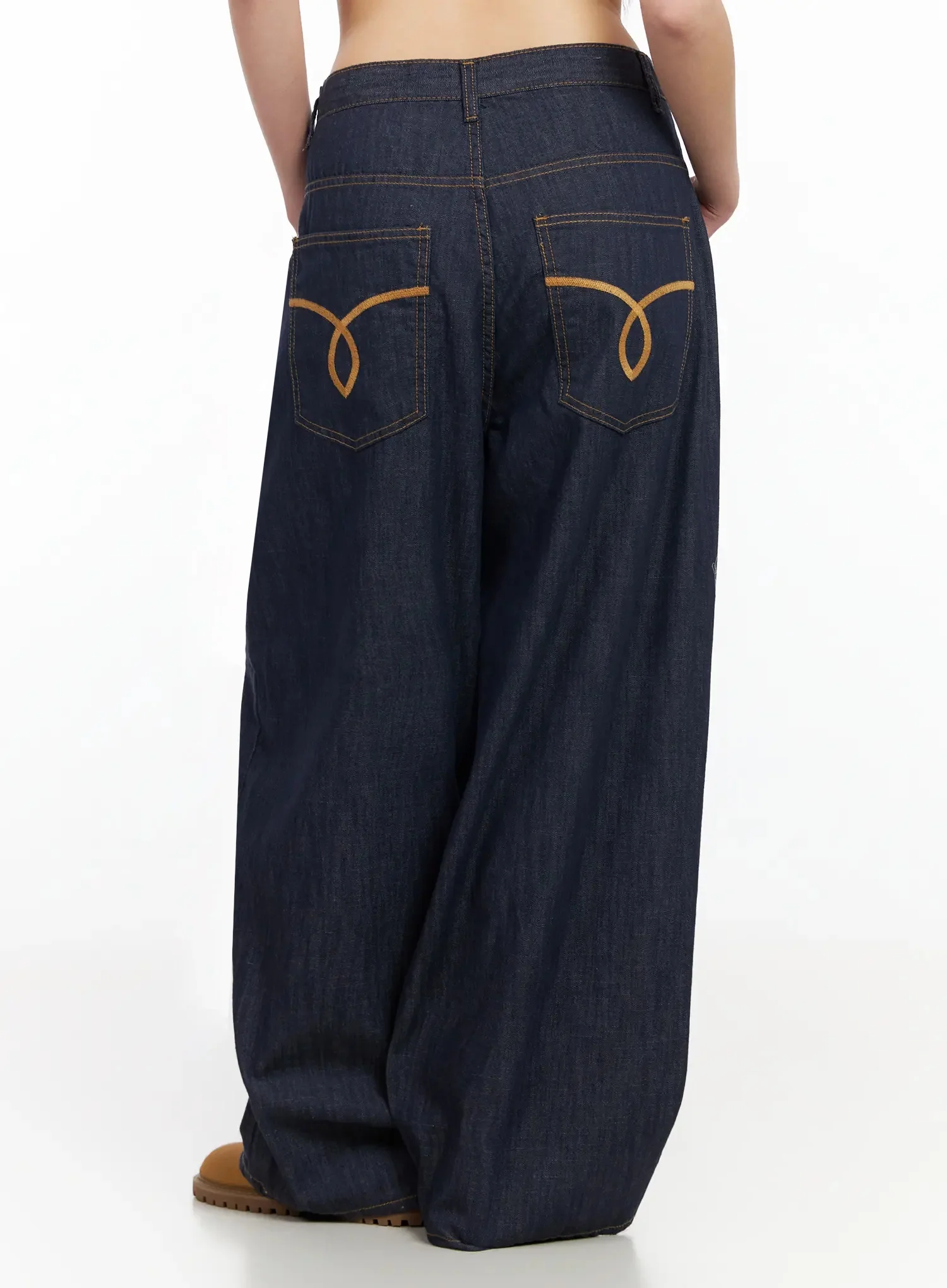 Rory Wide Leg Jeans IA523 - Image 11