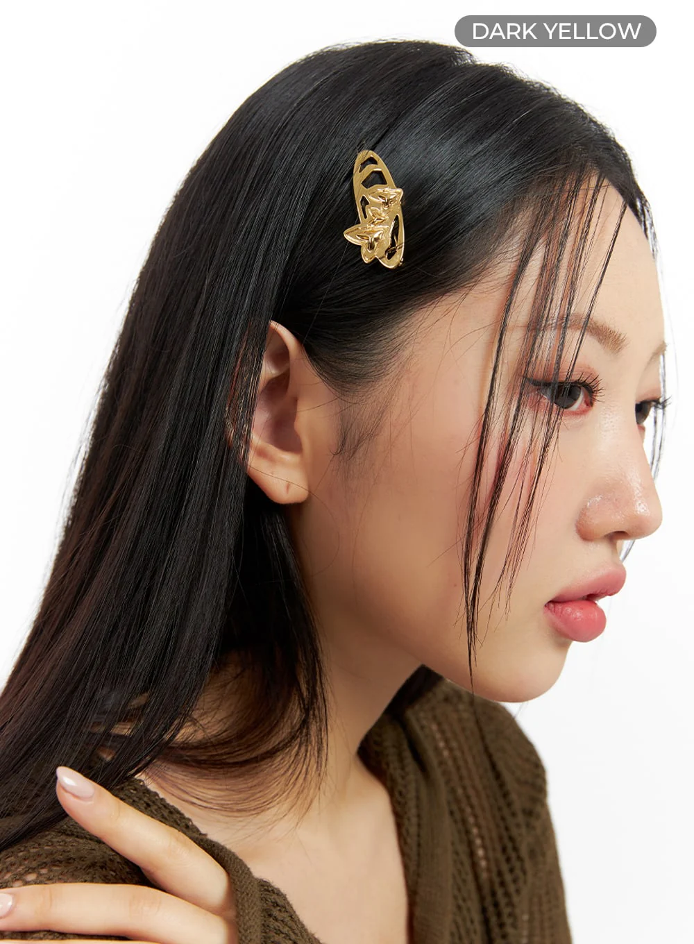 Round Hair Clip IF421 - Image 4