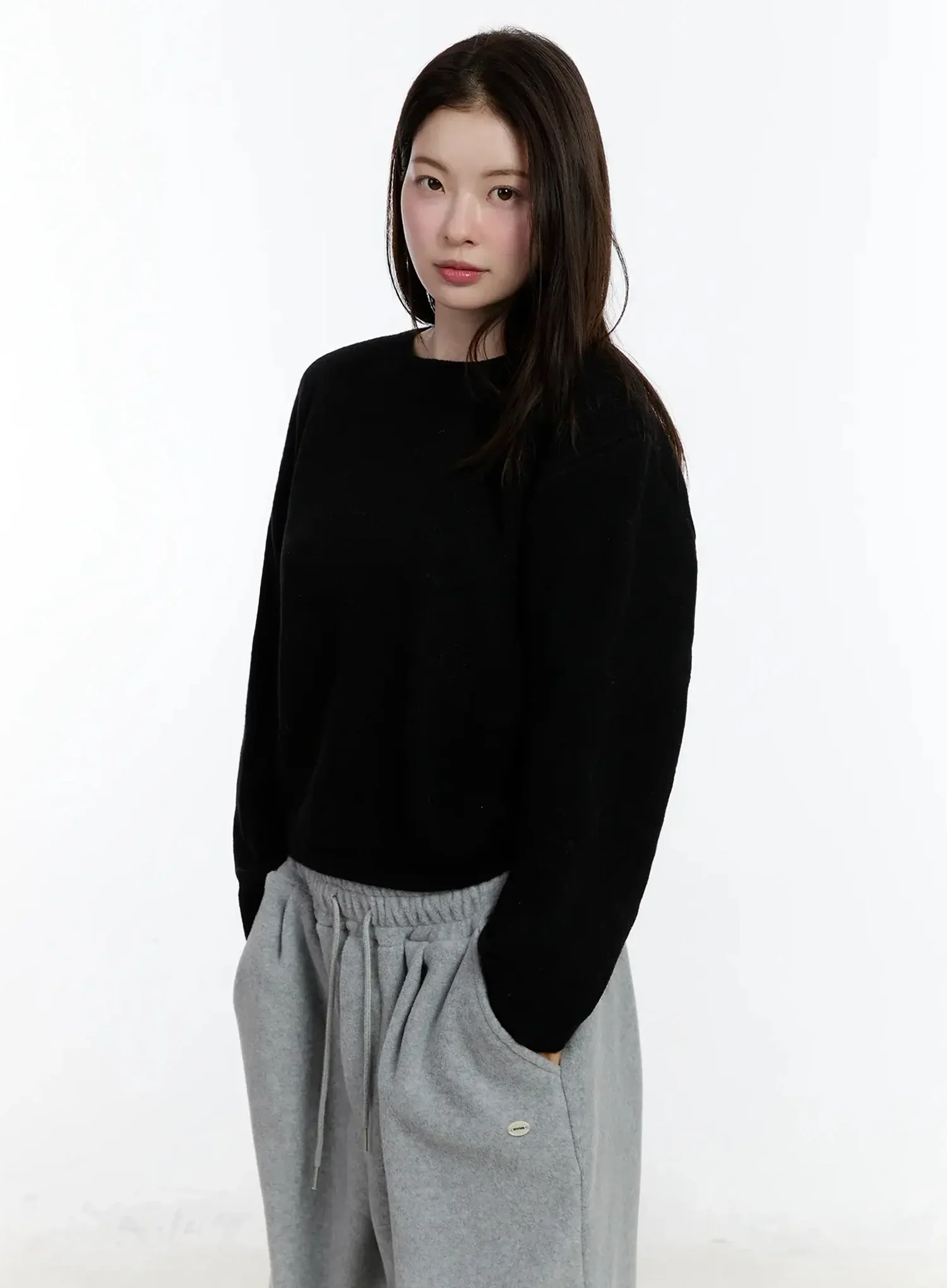Round Neck Knit Sweater ID526 - Image 15