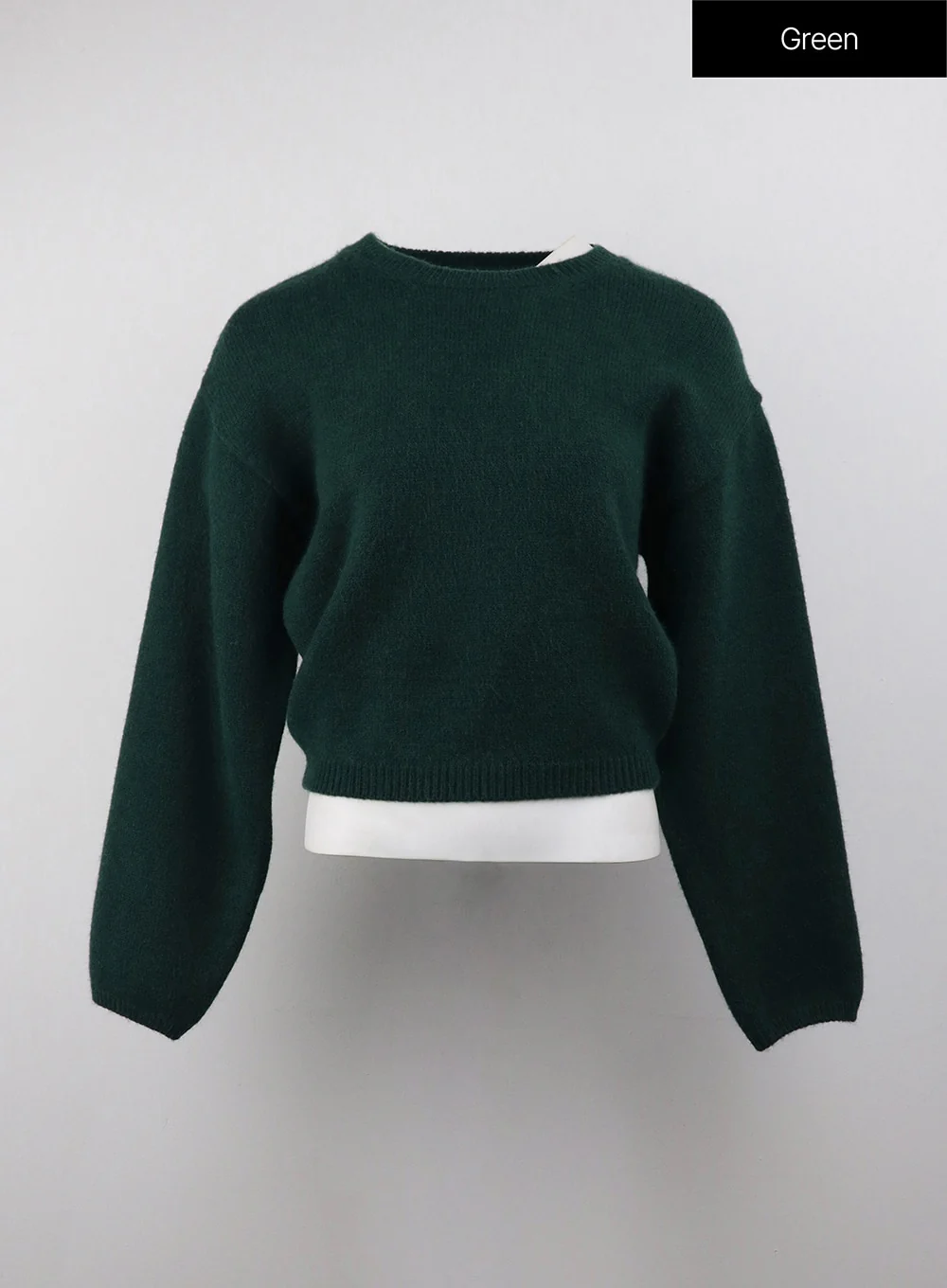 Round Neck Knitted Long Sleeve Sweater OJ415 - Image 10