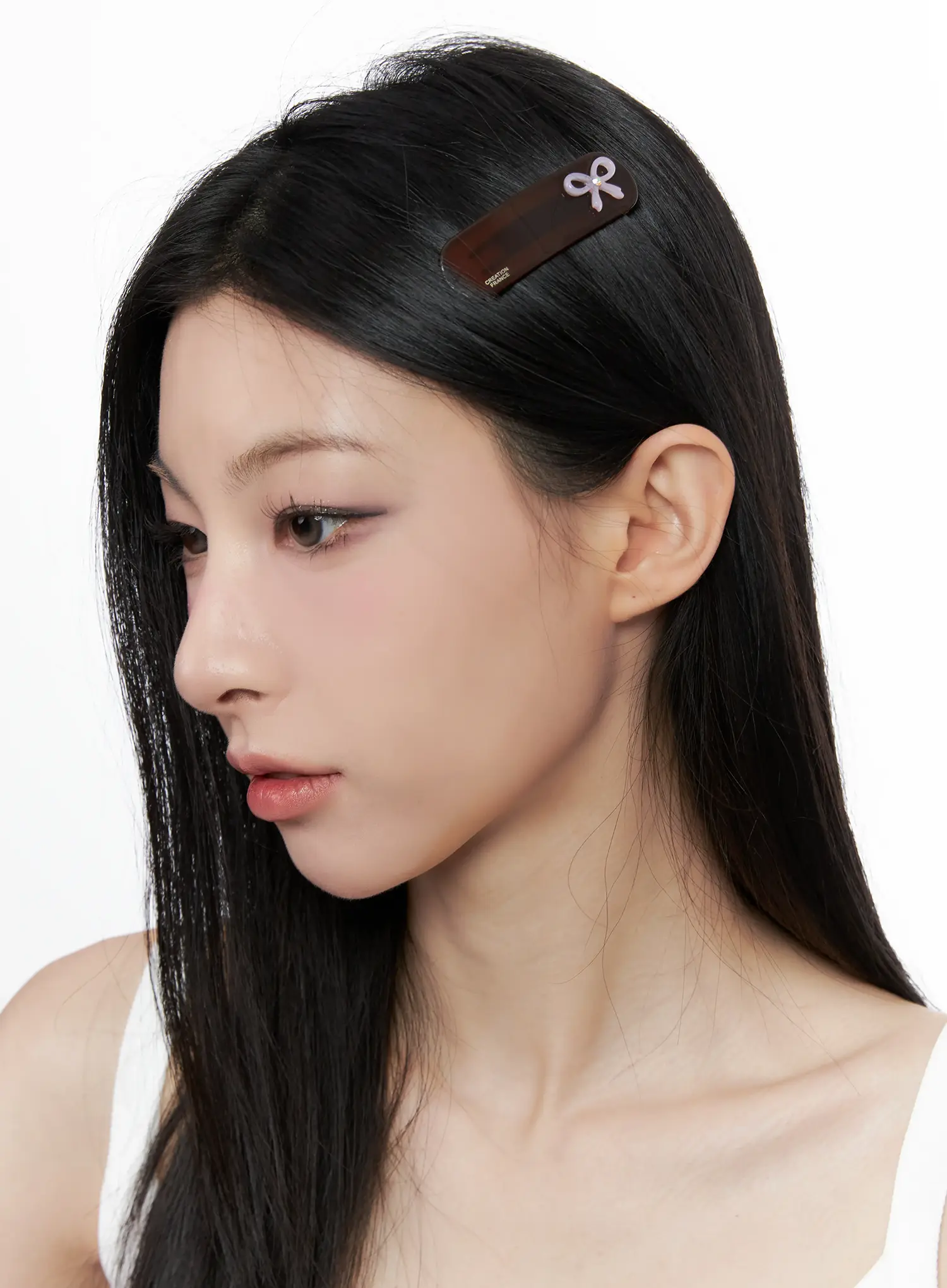 Round Square Ribbon Hairpin CO503 - Image 2