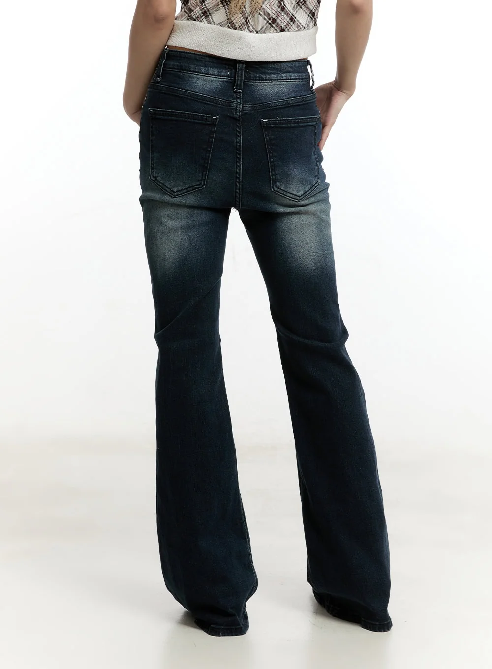Ruelle Slim Washed Bootcut Jeans CY501 - Image 6