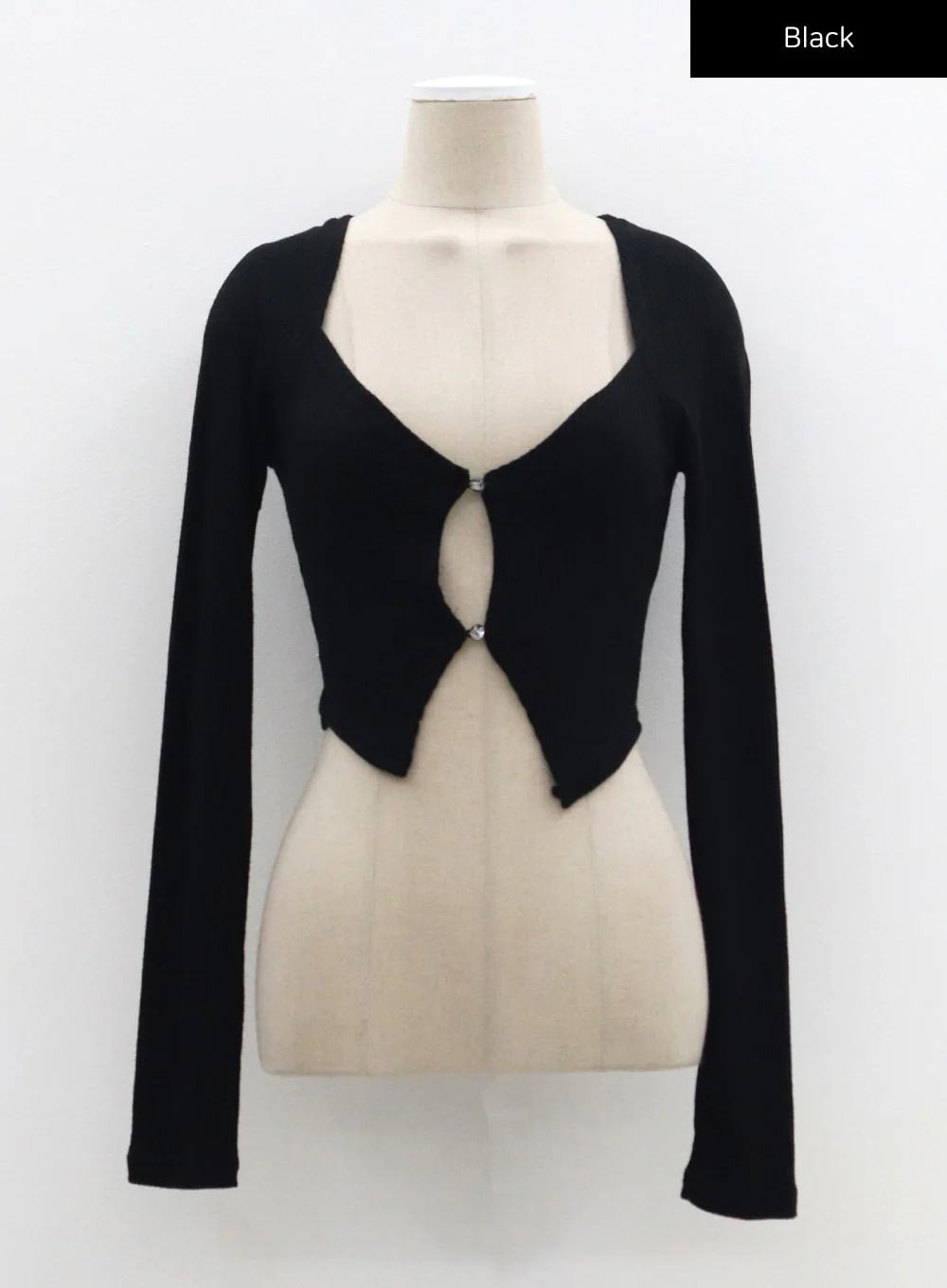 Scoop Neck Cropped Cardigan CM310 - Image 17