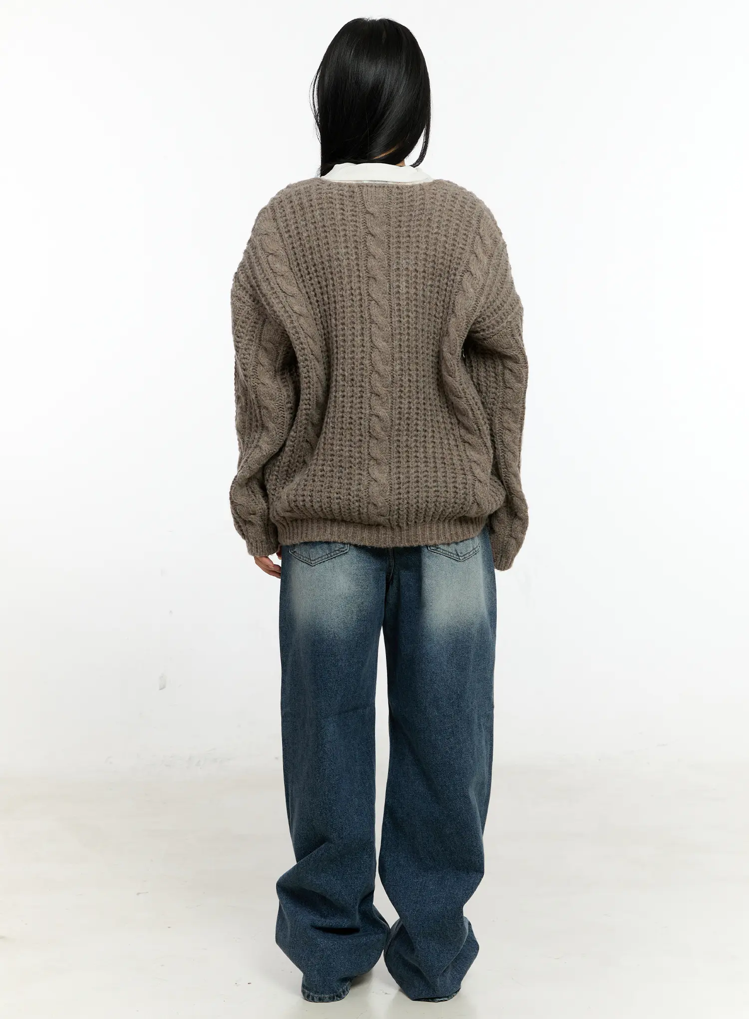 Sevyn Washed Wide Leg Jeans CN505 - Image 7