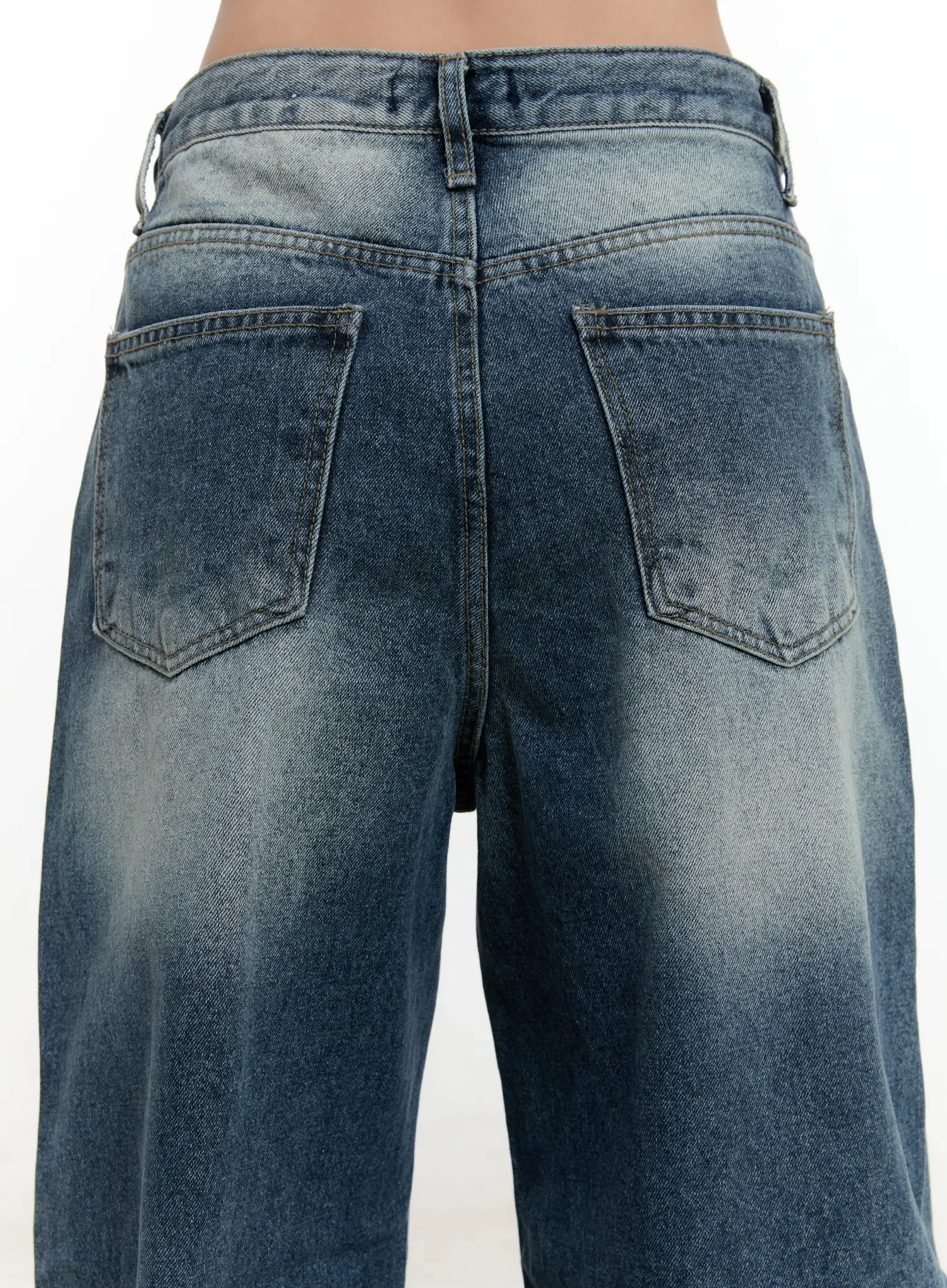 Sevyn Washed Wide Leg Jeans CN505 - Image 8