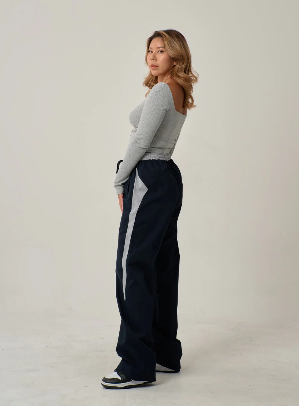 Sexy Square Neck Front Hole Top IN22 - Image 13