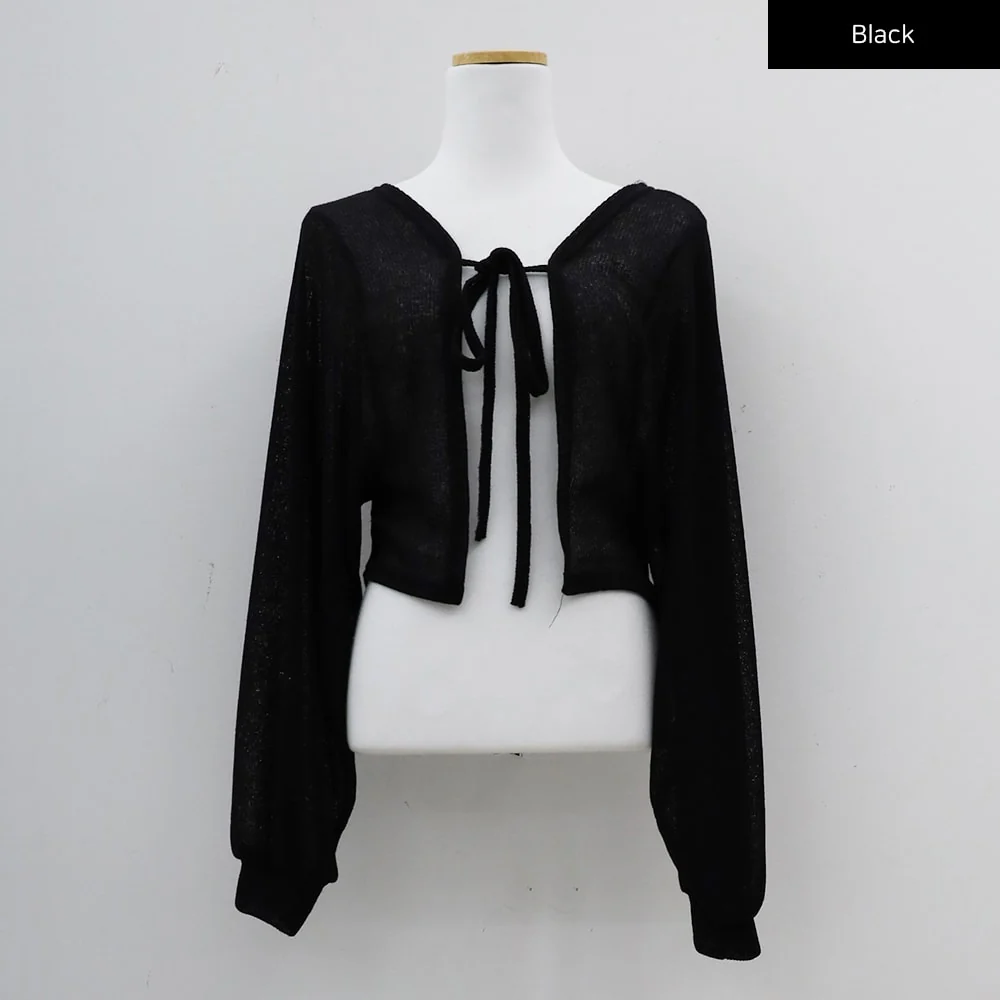 Sheer Loose Fit Bolero CJ08 - Image 16
