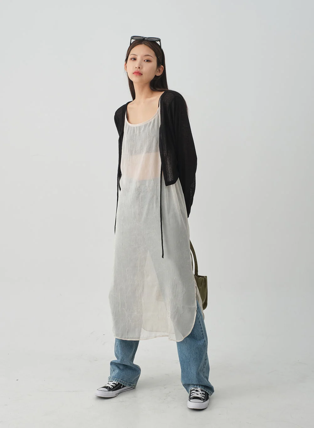 Sheer Loose Fit Bolero CJ08 - Image 9