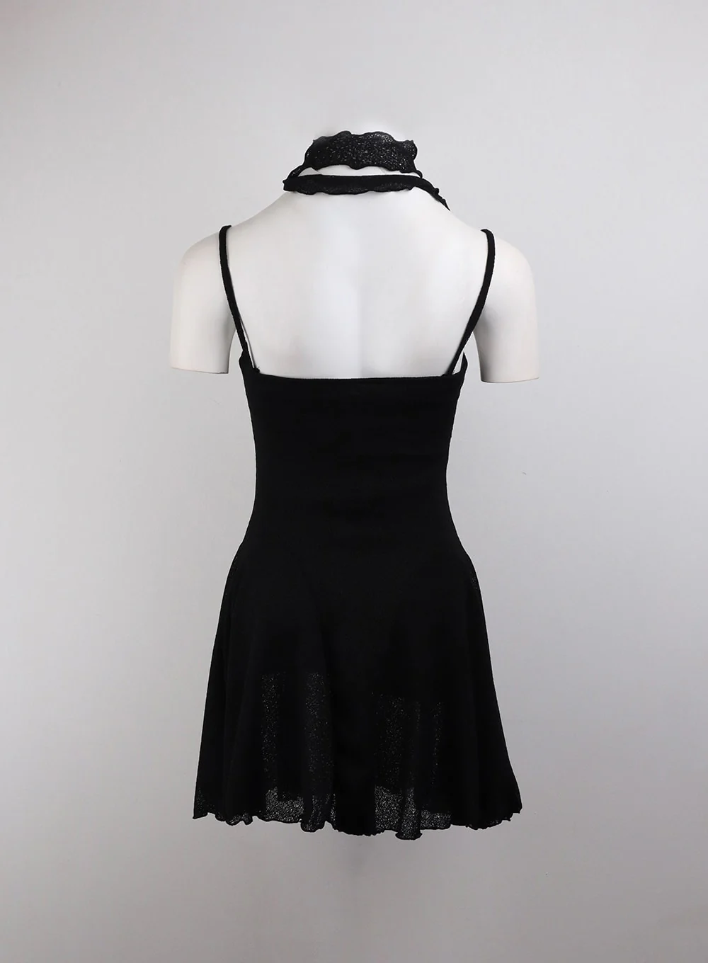 Sheer Sleeveless Mini Dress CJ410 - Image 8