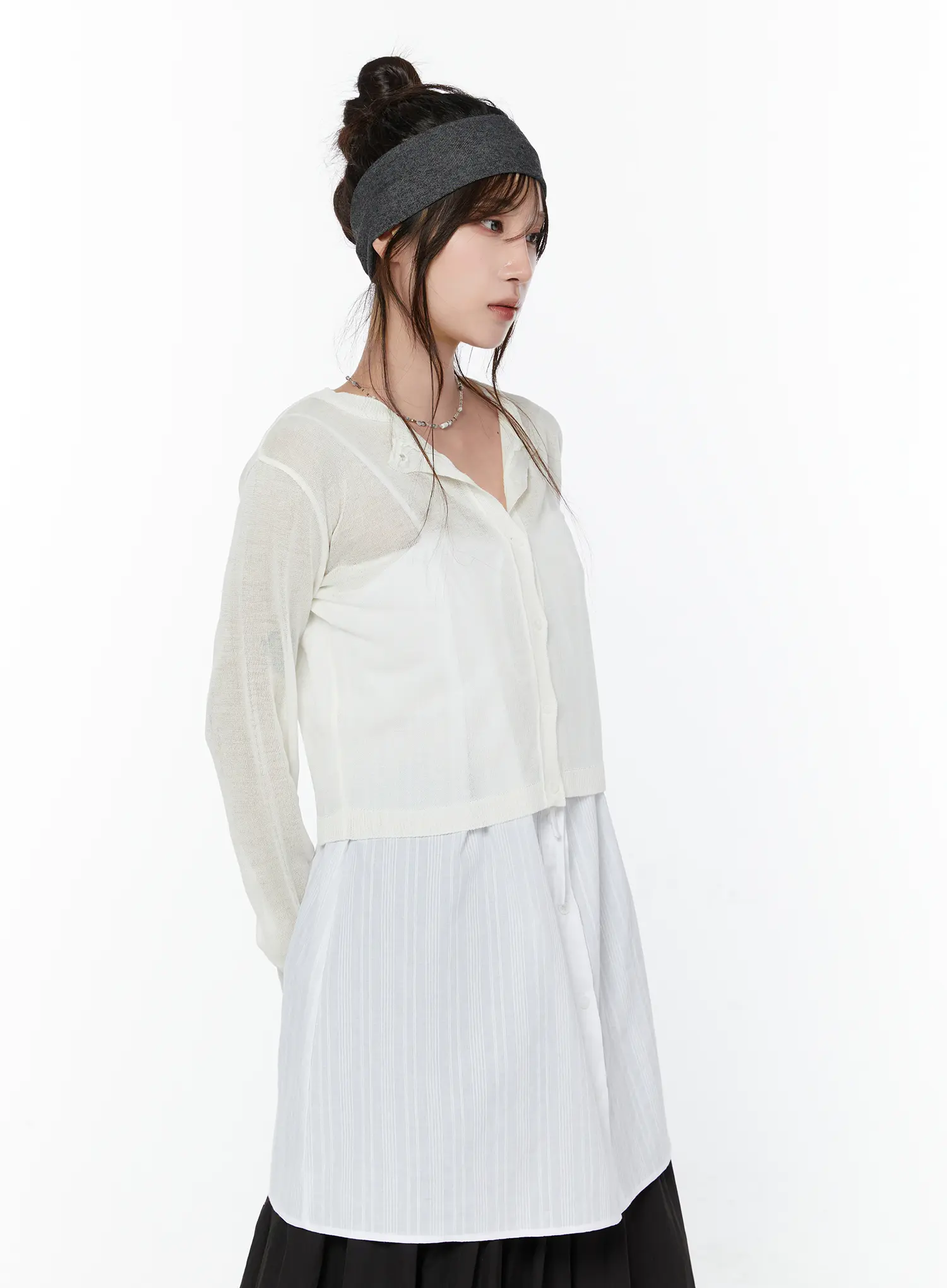 Sheer Summer Cardigan CY515 - Image 8