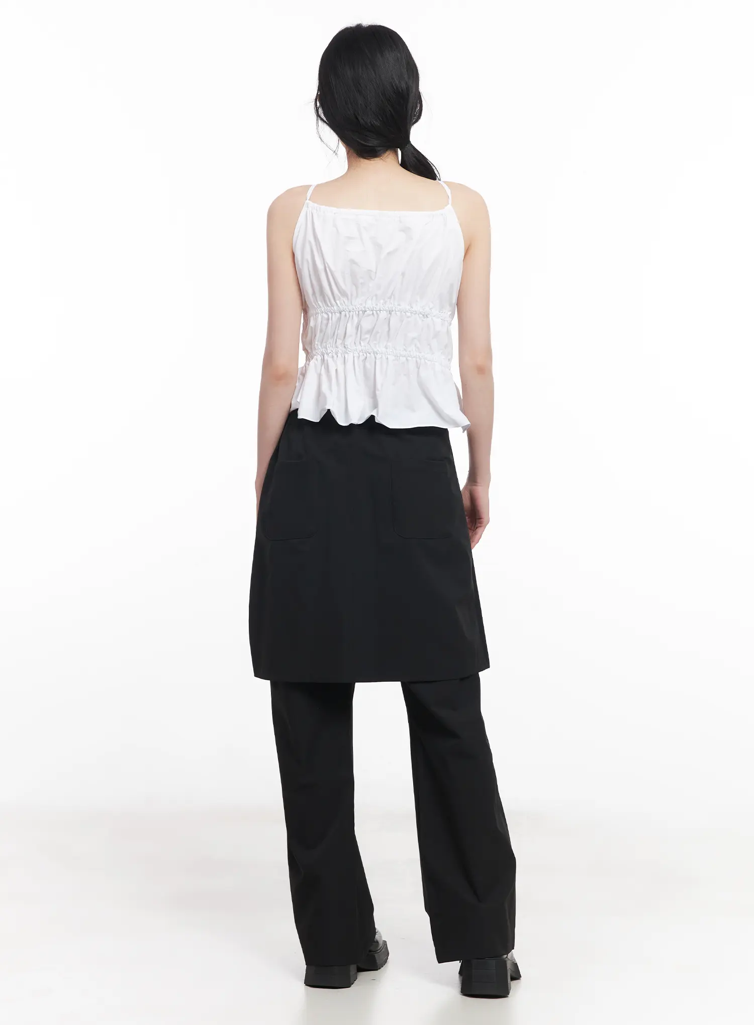 Shirred Halter-Neck Blouse CU510 - Image 7