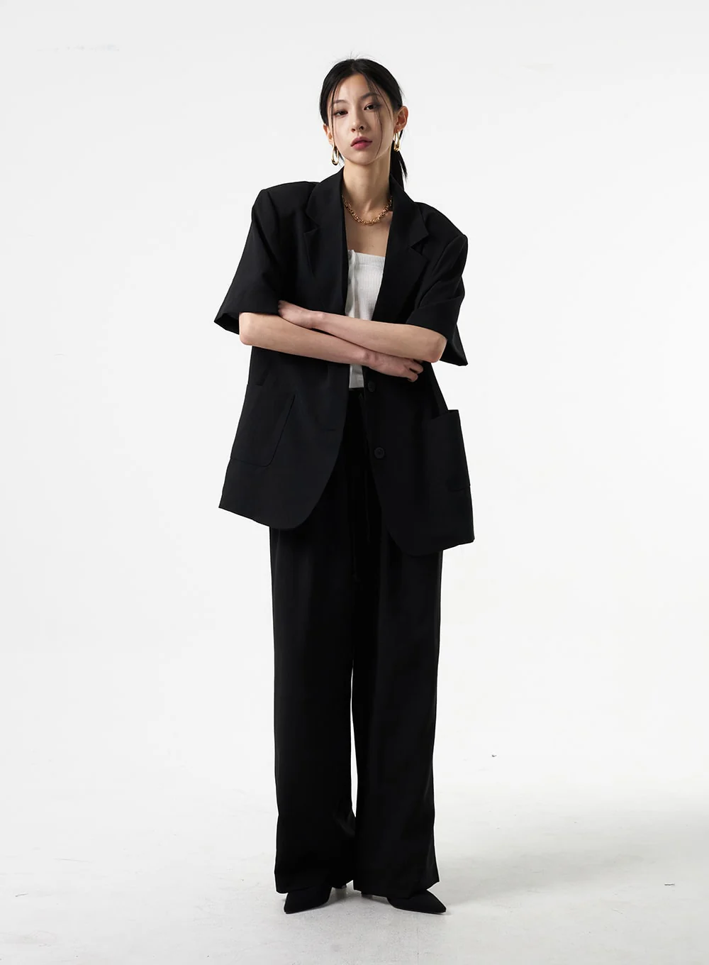 Short Sleeve Jacket IA326 - Image 4